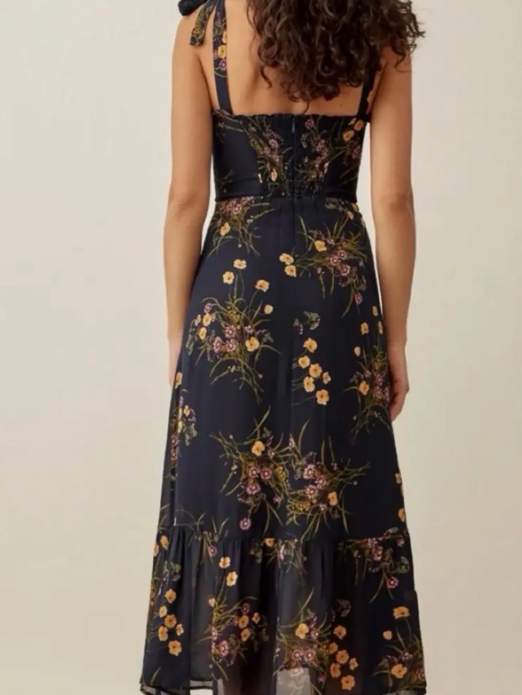 Reformation Nikita Dress in Mademoiselle by Reformation