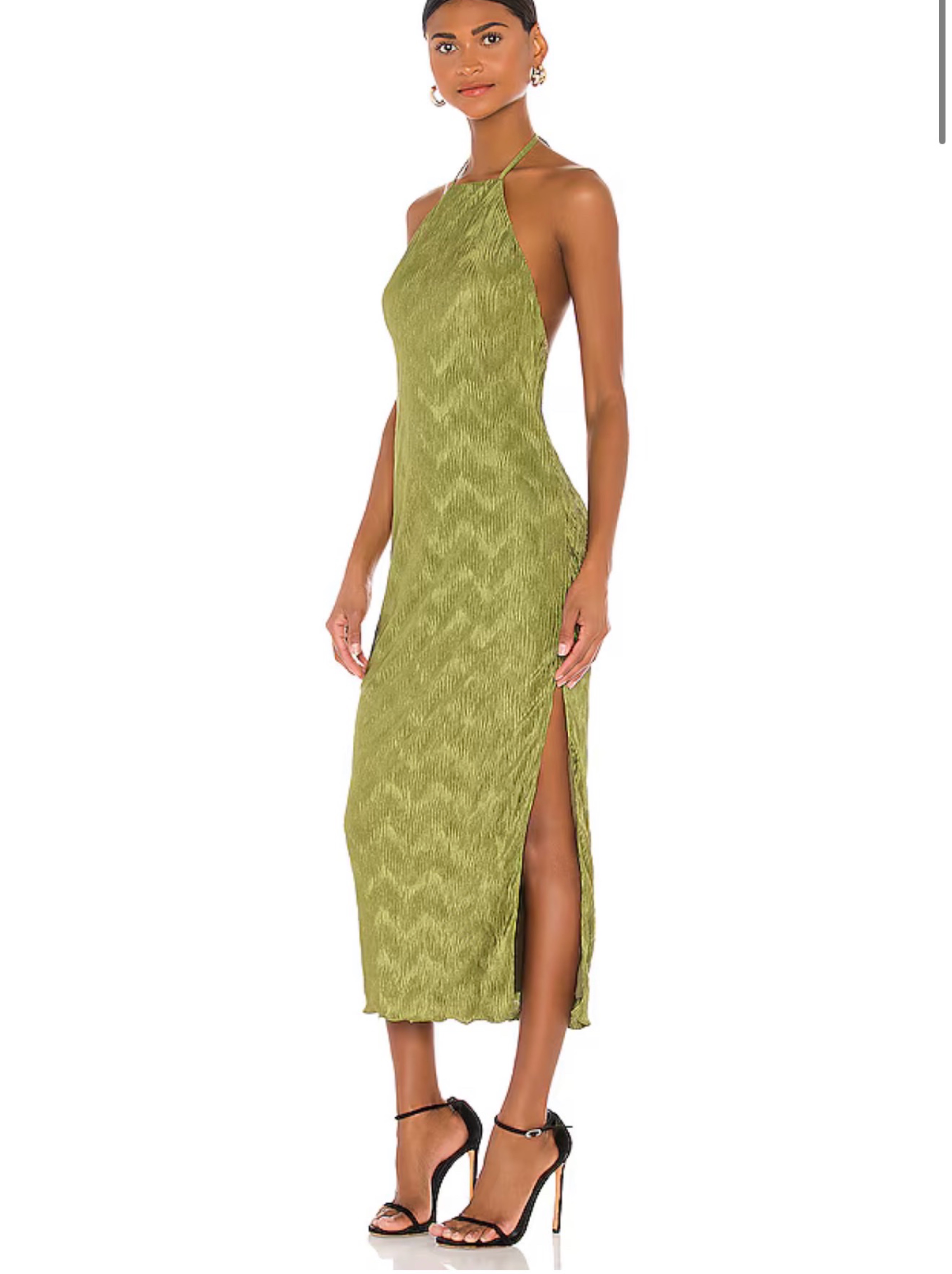 x REVOLVE Frederick Dress in Olive Green