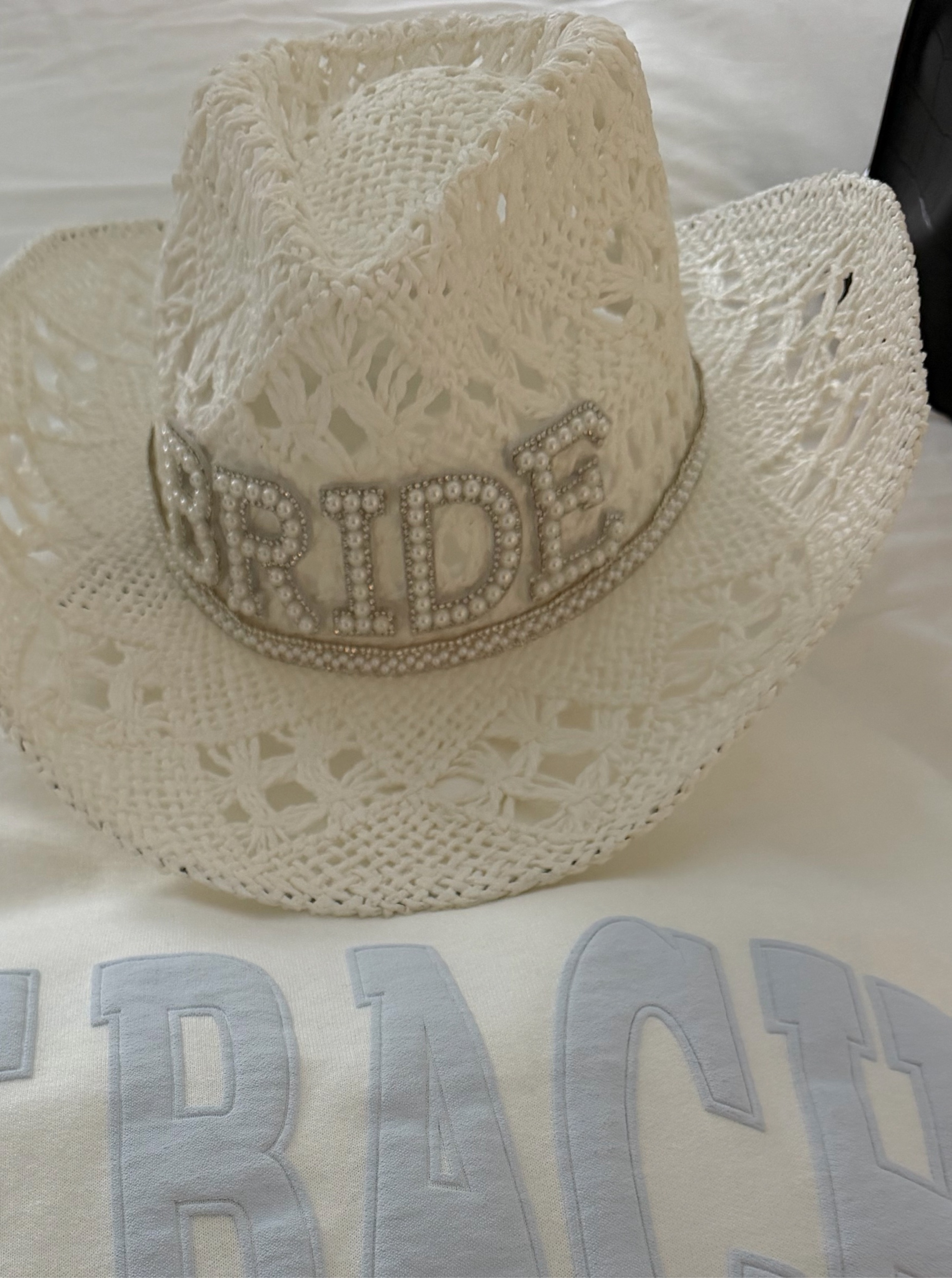 Custom Bride Cowboy Hat