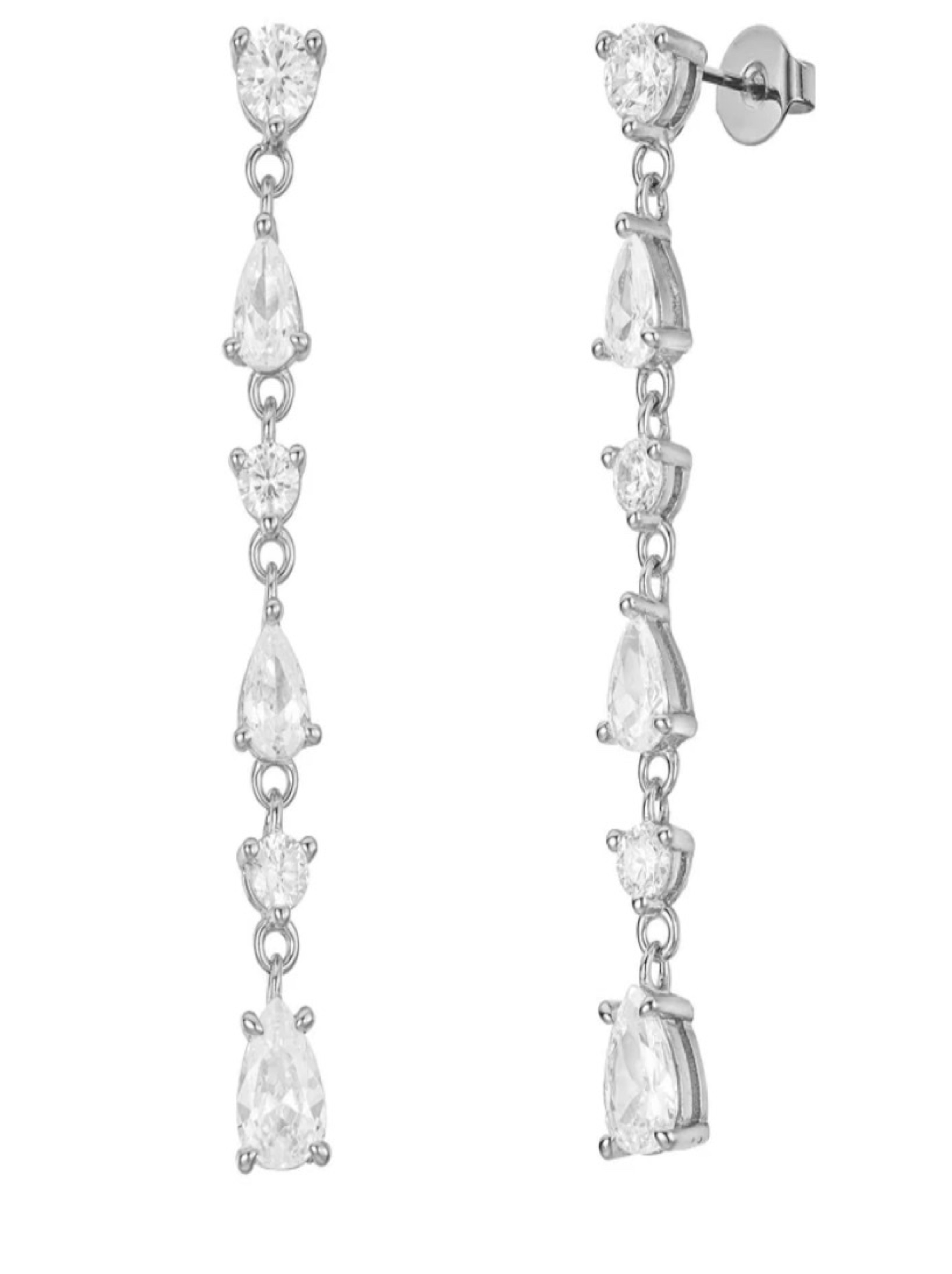 TAURUS CRYSTAL DROP EARRINGS