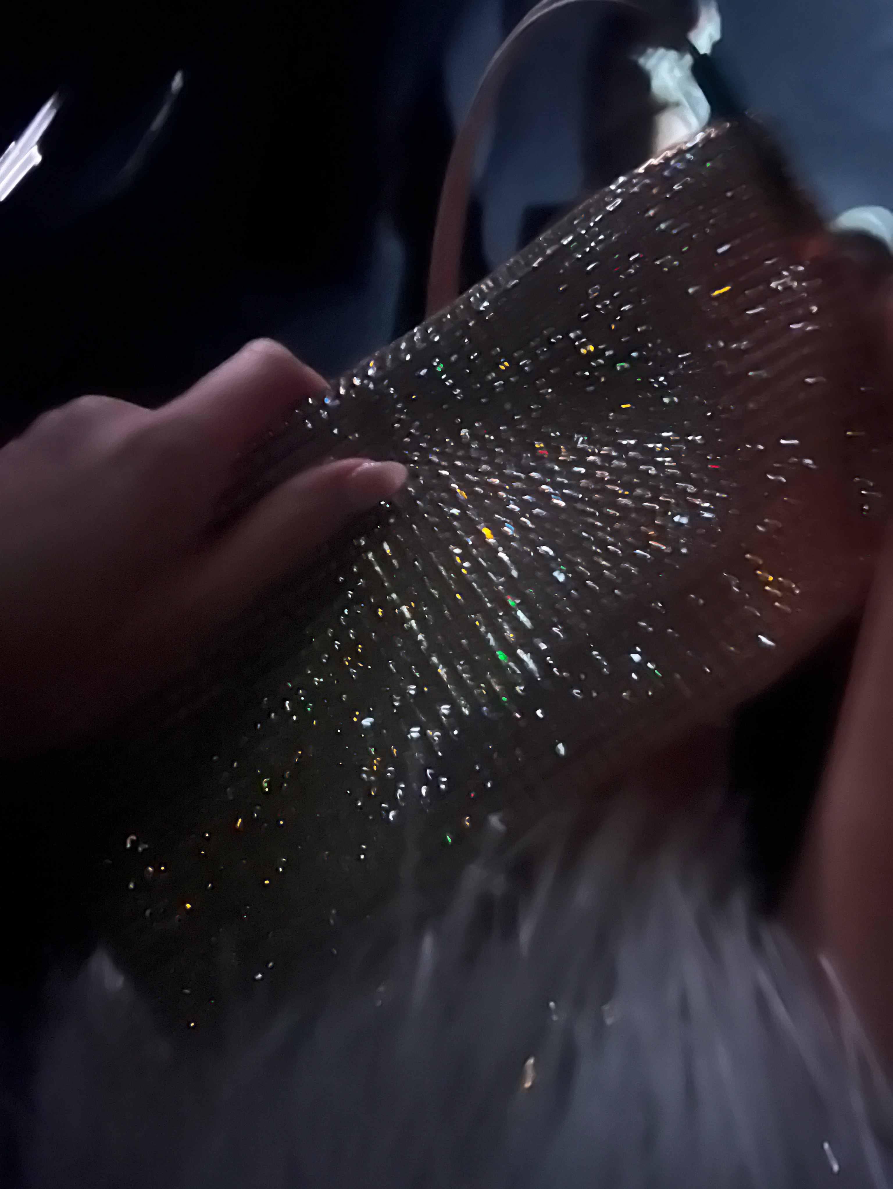 Saint Laurent Small Suzanne Crystal Bag