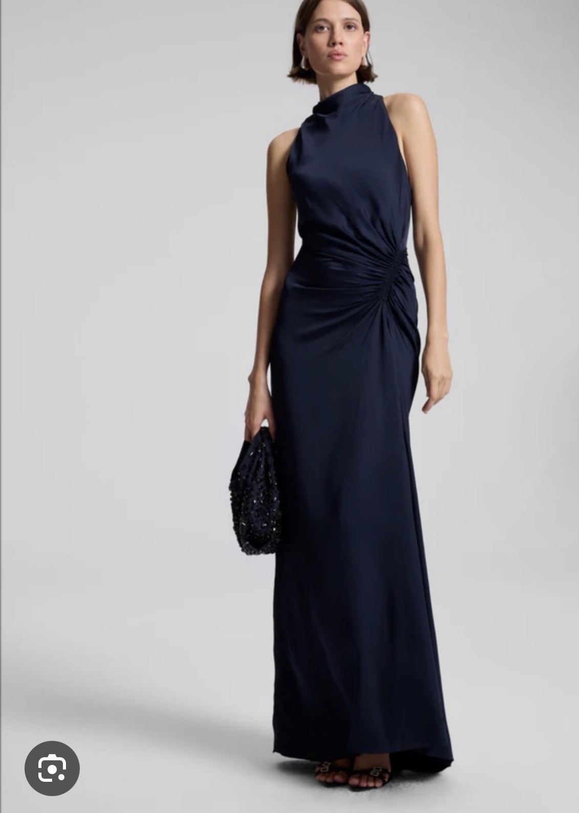 alc inez satin midi dress Inez Satin Gown