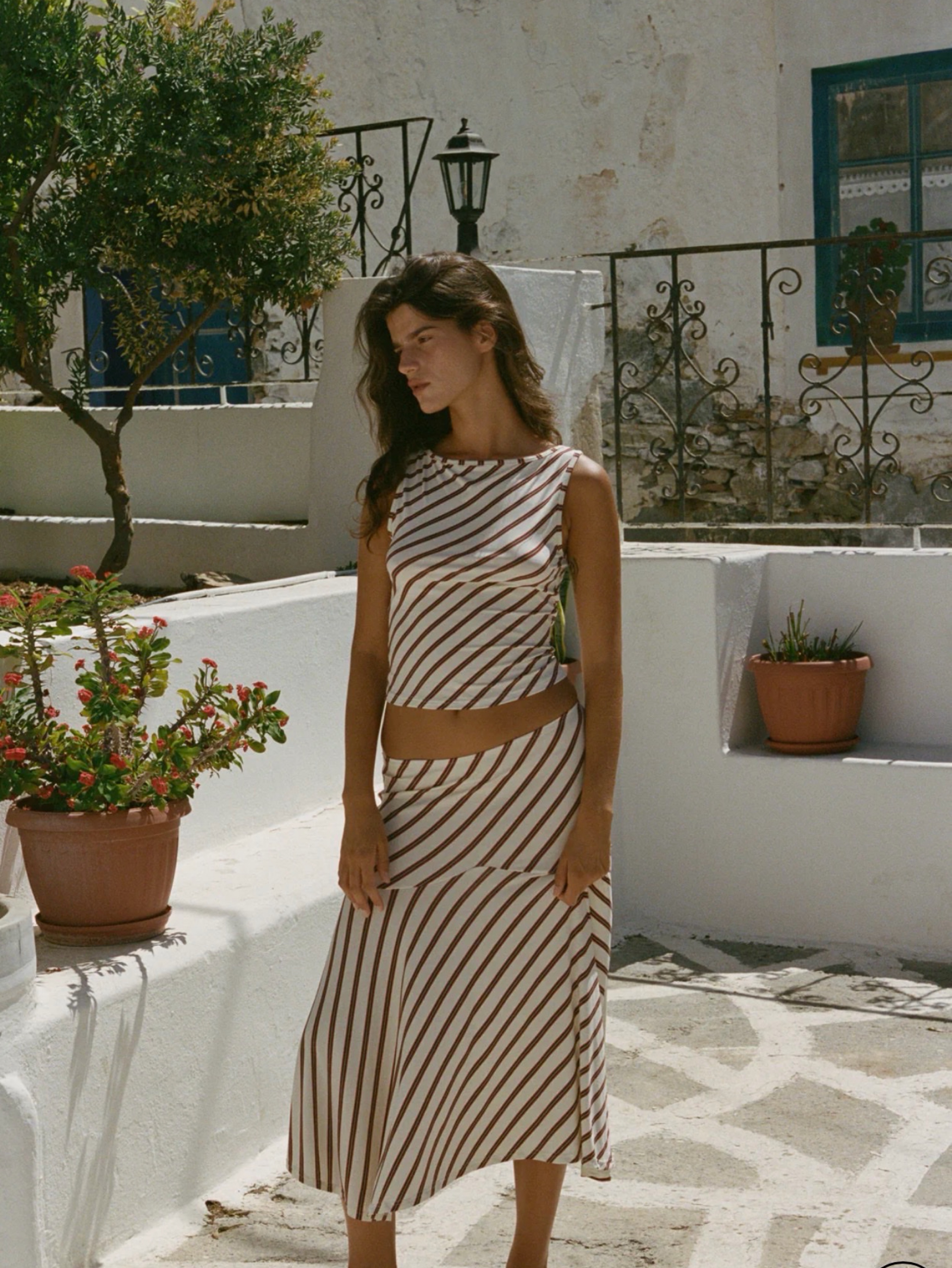 Maeve midi skirt & top