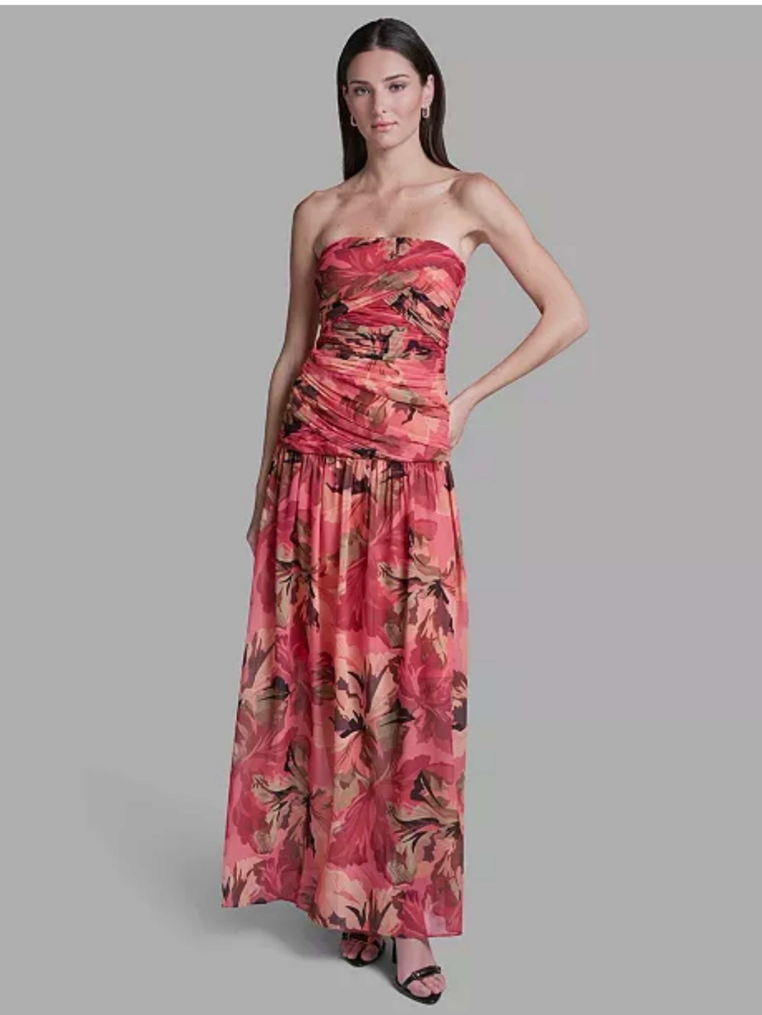 bcbgeneration maxi dress BCBGeneration Floral Maxi Dress