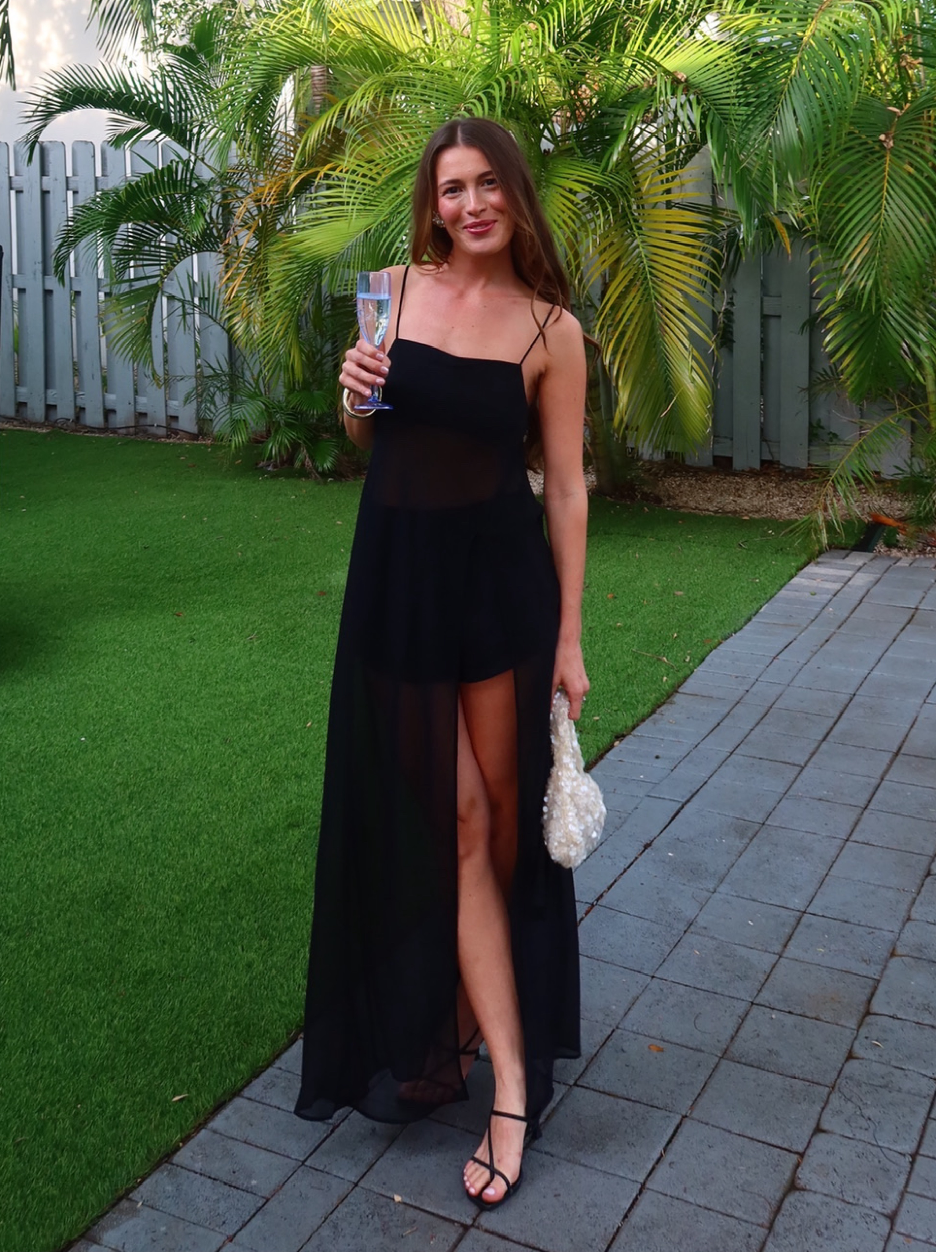 because of alice black dress Sometimes simple is the statement. Discover our Hooded Halterneck Maxi Dress  in shades Black + White, available to shop now at becauseofalice.com