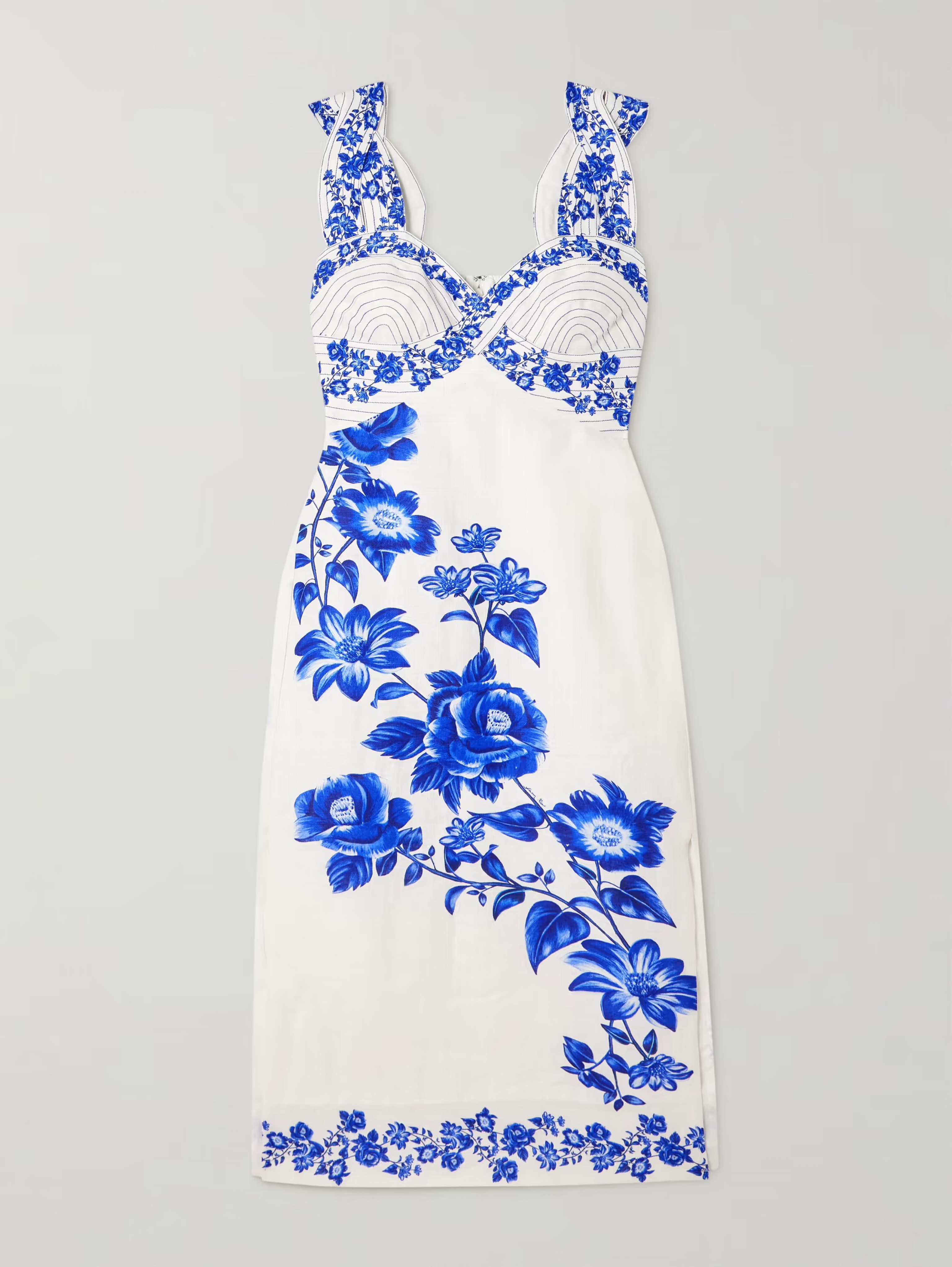 farm rio floral bust midi dress Black Flowered Bust Midi Dress Farm Rio Cedar & Lily Clothier