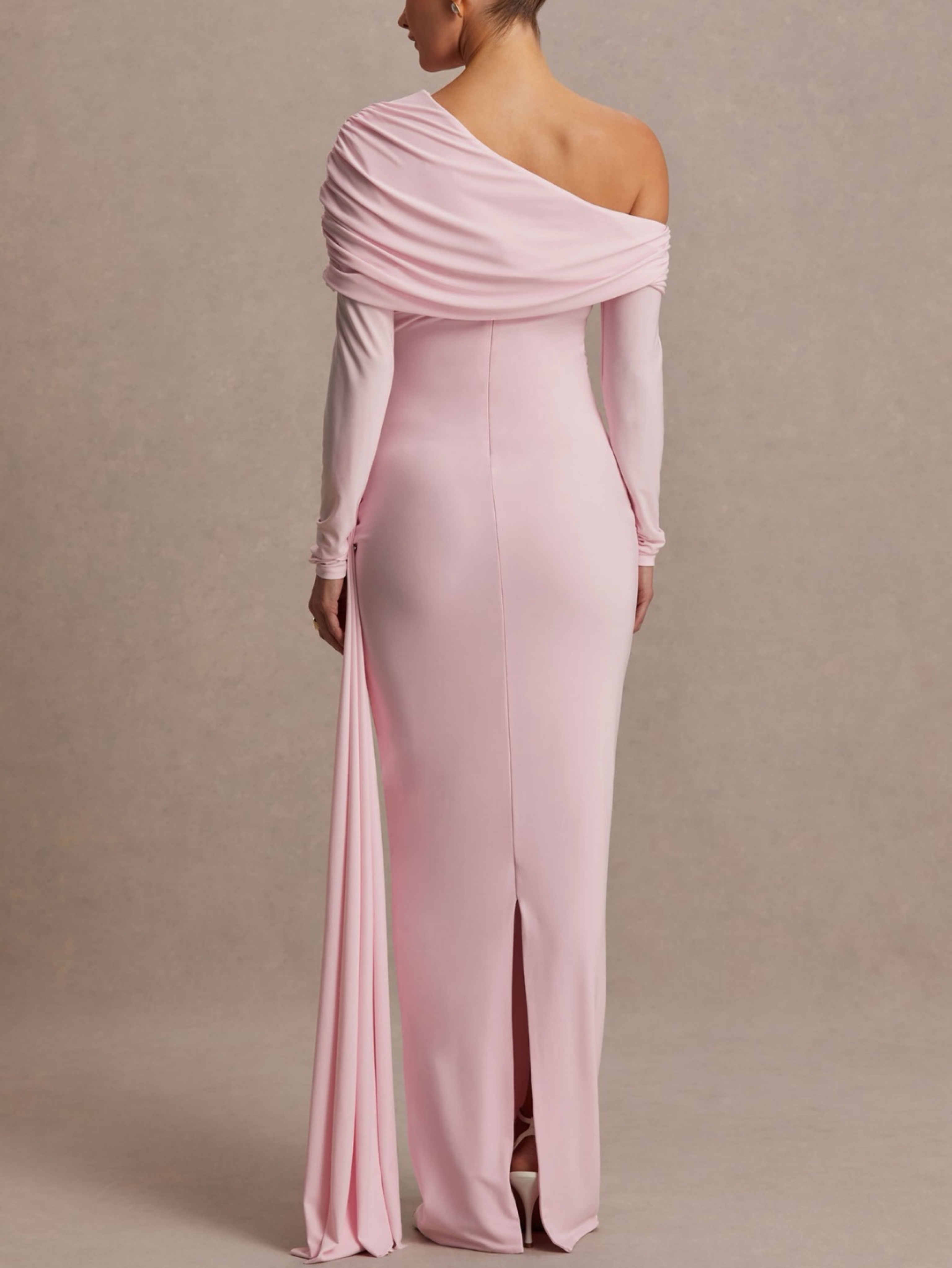 amara dress pink Clothing: Midi Dresses: 'Amara' Pink Rose Print Stretch Cotton Corset Midi Dress