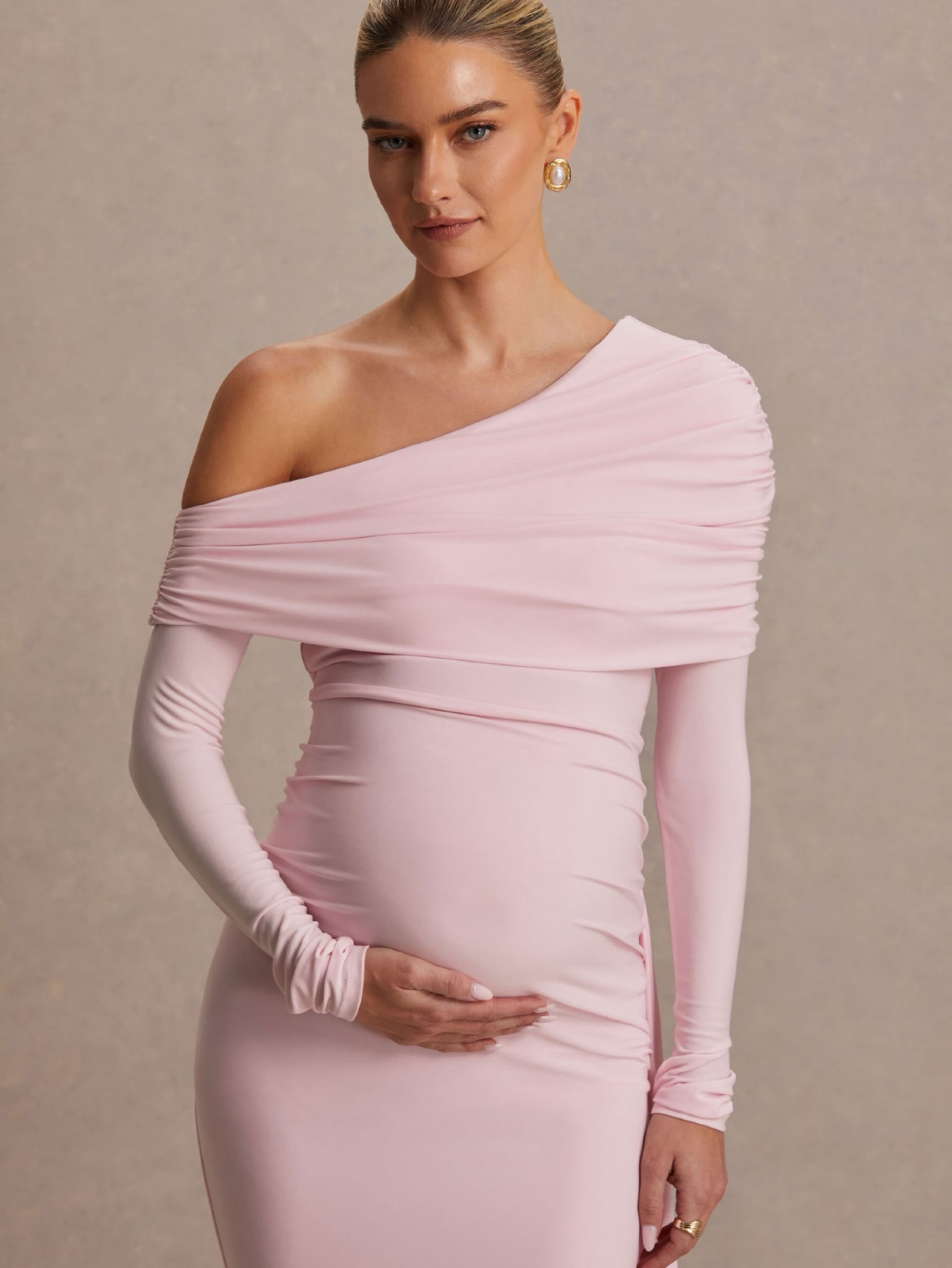 amara dress pink Amara Satin Dress