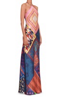 Staud Cubism Patchwork Halter Dress by Staud - Pickle