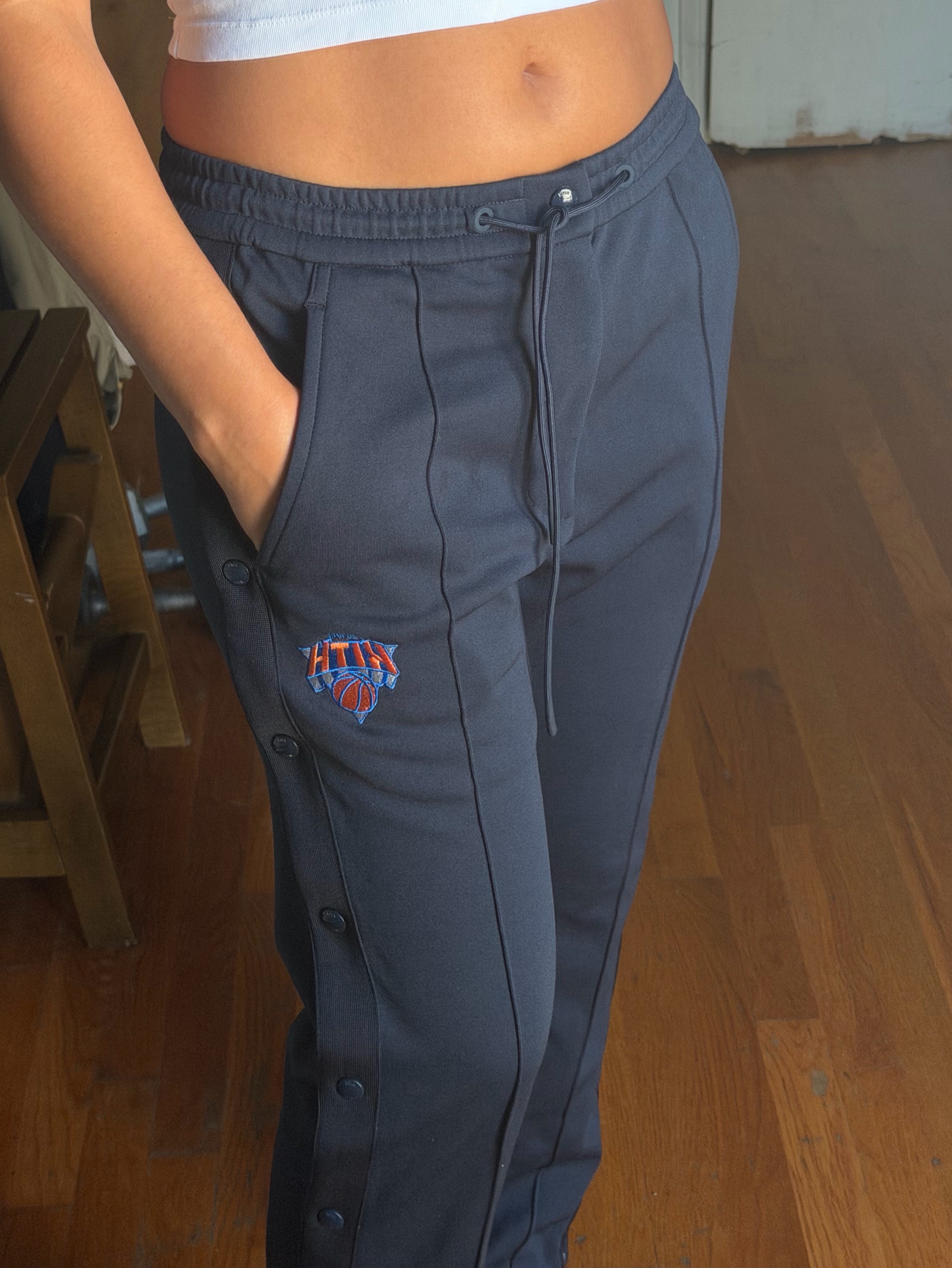 Kith New York Knicks Tear Away Track Pant by Kith - Pickle
