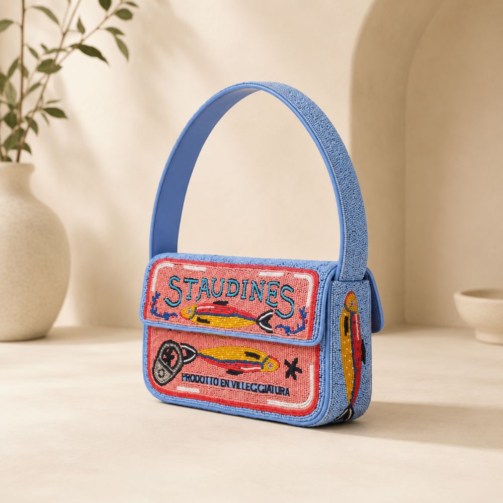 Staud | Beaded Sardine Shoulder Bag