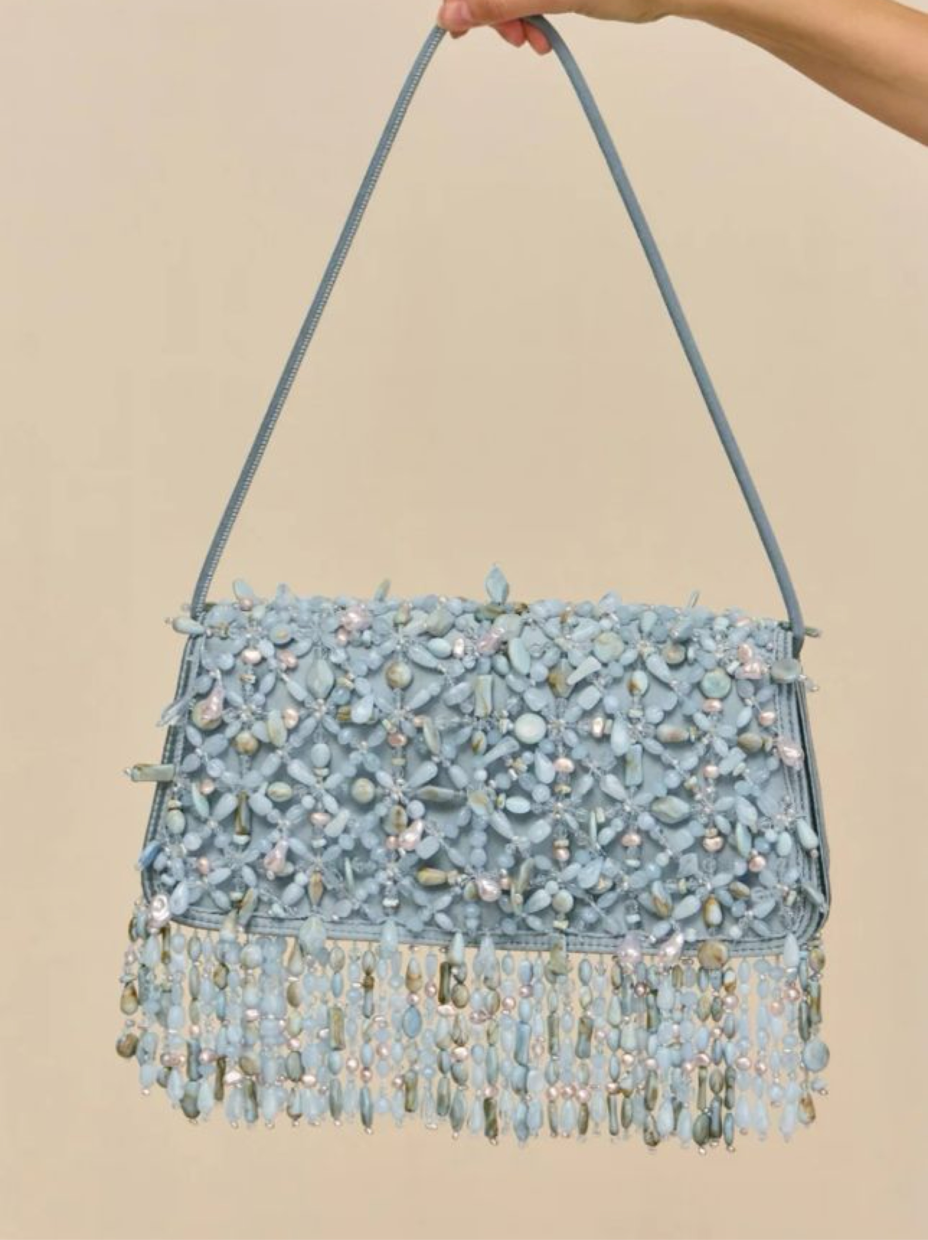 Cult Gaia | Beaded Shoulder Bag