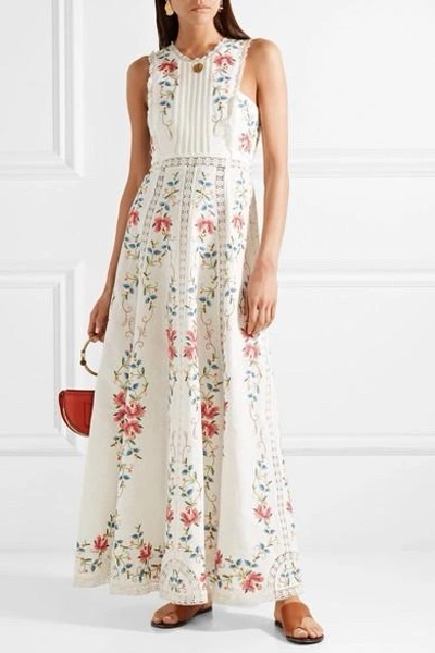 Zimmermann Laelia Embroidered Linen Dress in Black by Zimmermann - Pickle Zimmermann Laelia Embroidered Linen Dress in Black by Zimmermann - Pickle