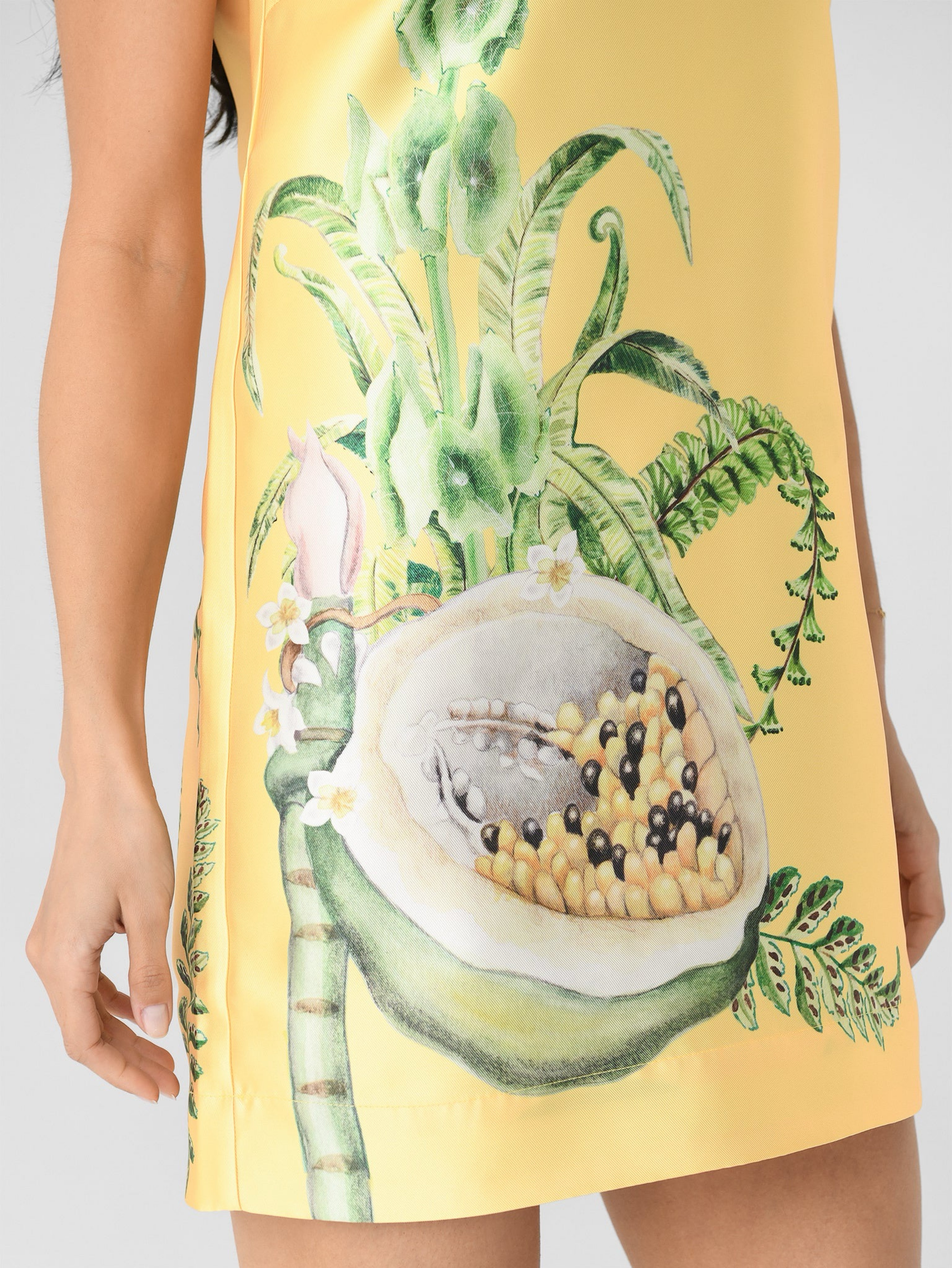 Alemais Sol Satin Min Dress