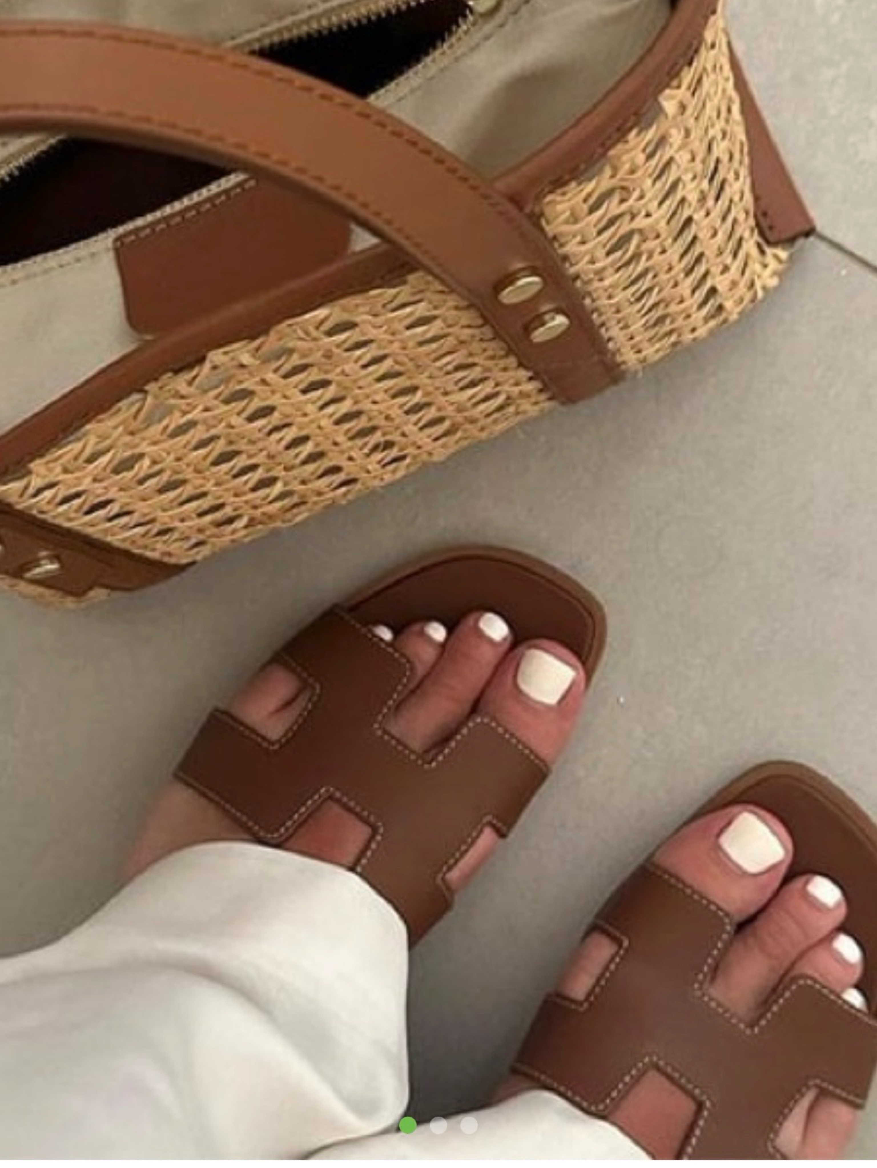Hermes Oran Sandals