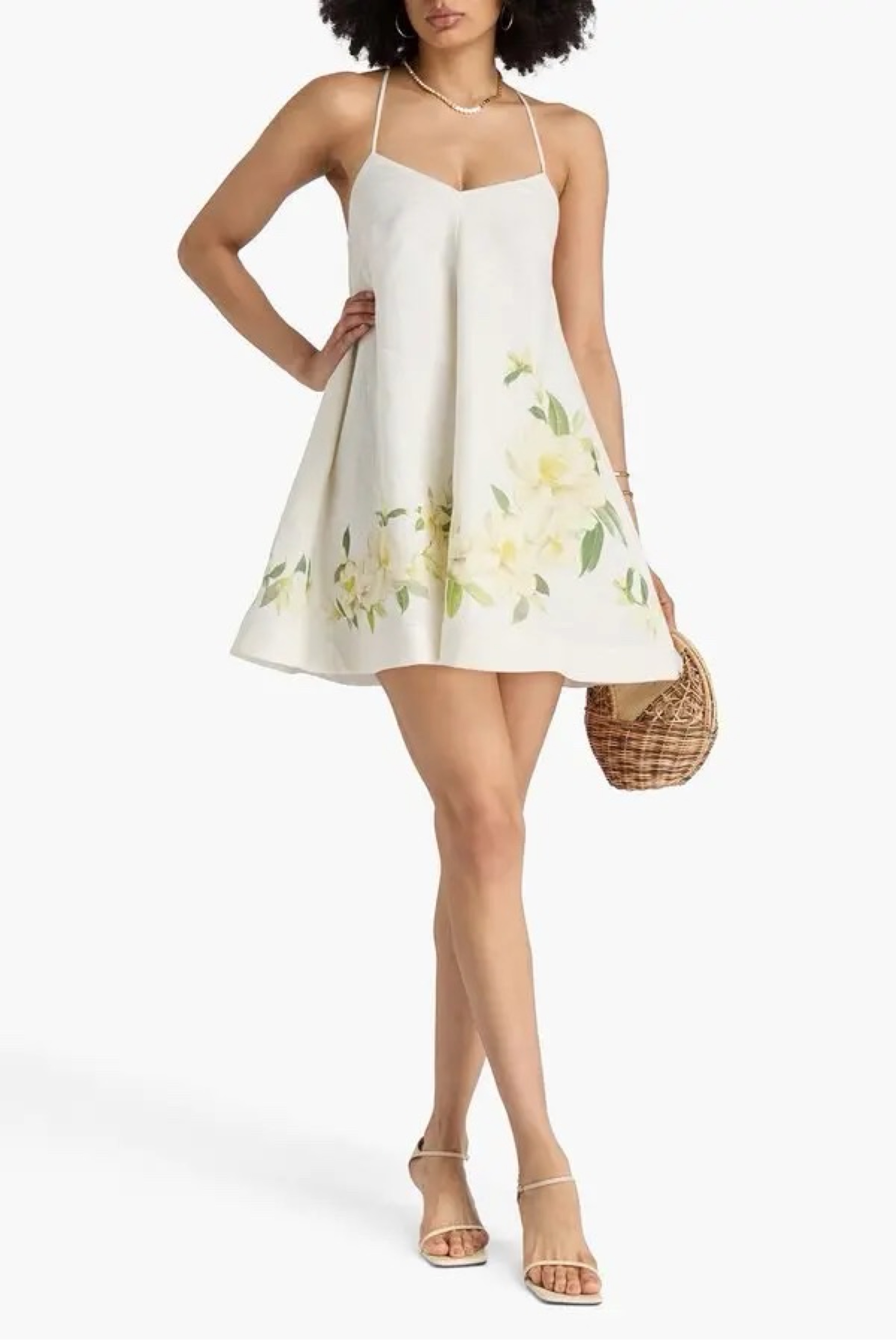 Zimmermann Harmony Swing Mini Dress