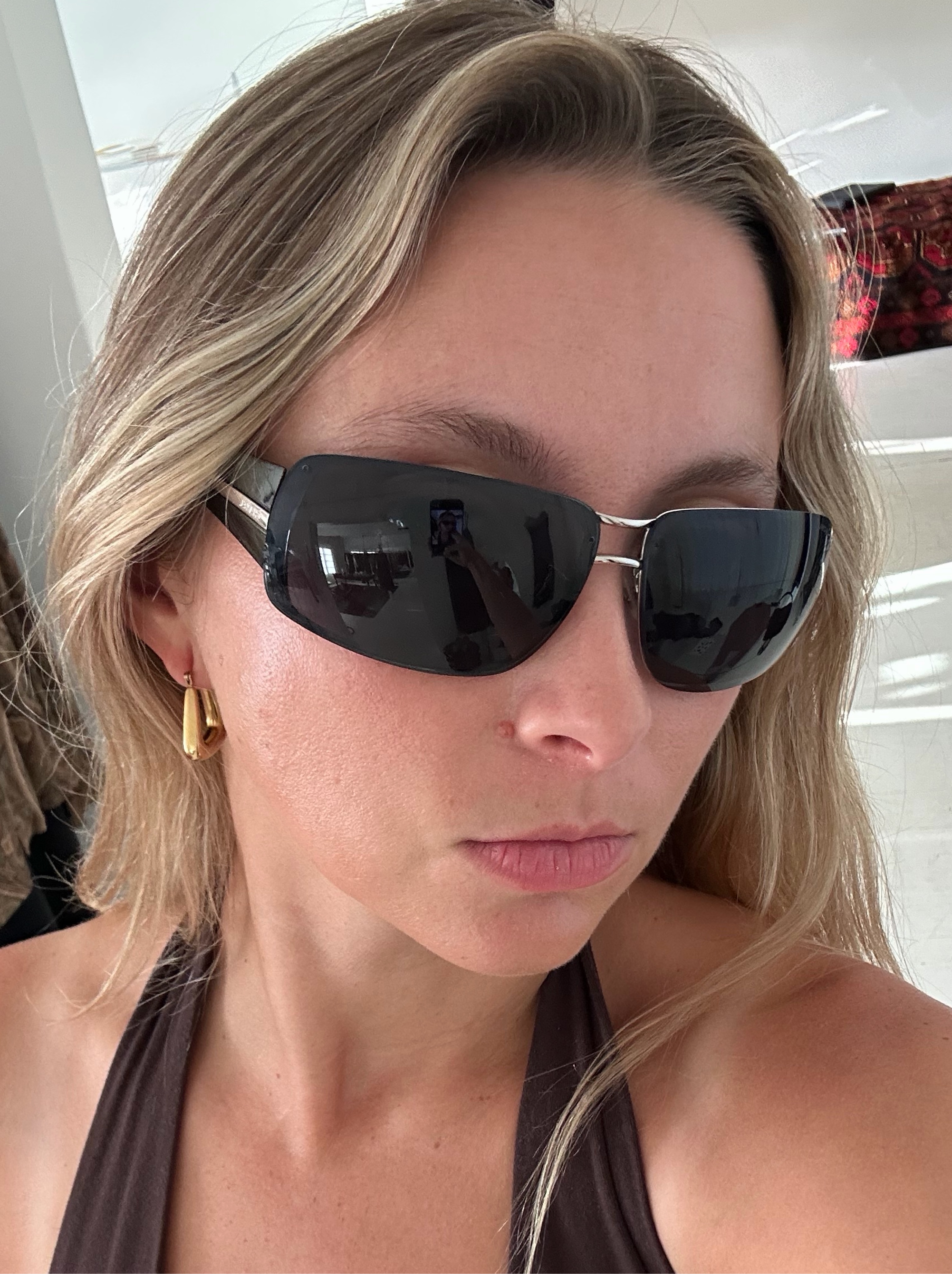 Chanel Y2K Sunglasses by Chanel - Pickle