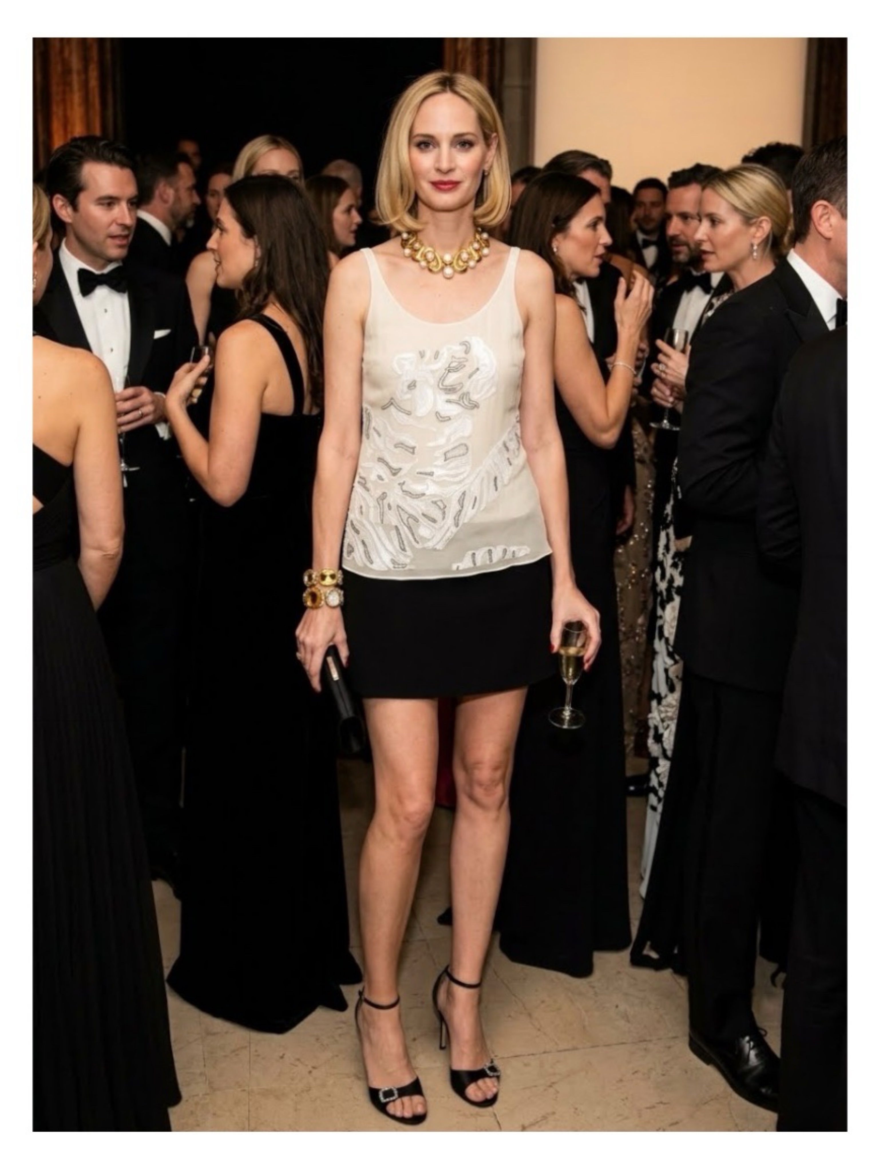 Rare RUNWAY Pucci Beaded Silk Tank