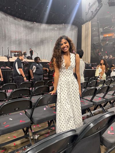 White Black Polka Dot maxi Dress by WeWoreWhat | Pickle