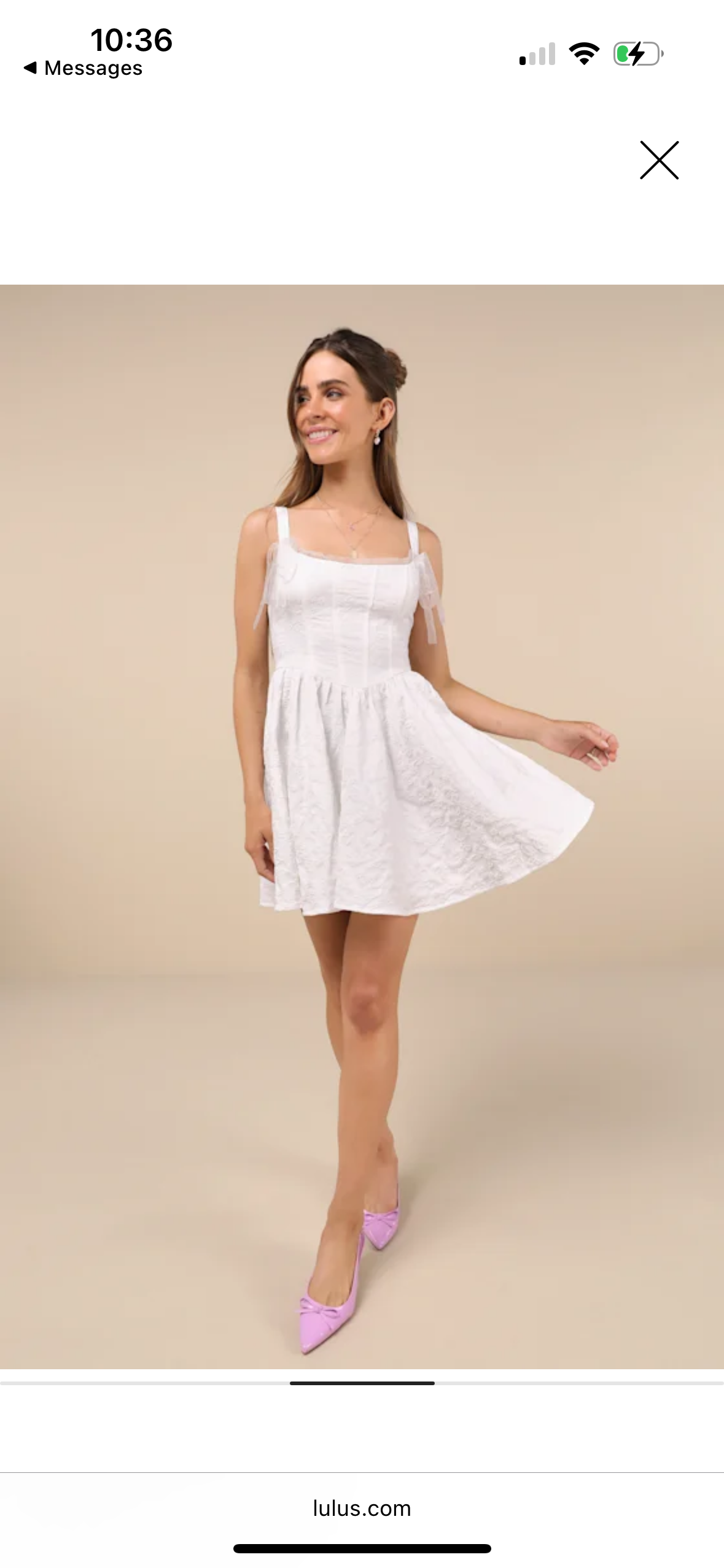 white mini dress lulus White Satin Off-the-Shoulder Mini Dress | Womens | X-Large (Available in L) | 100% Polyester | Lulus
