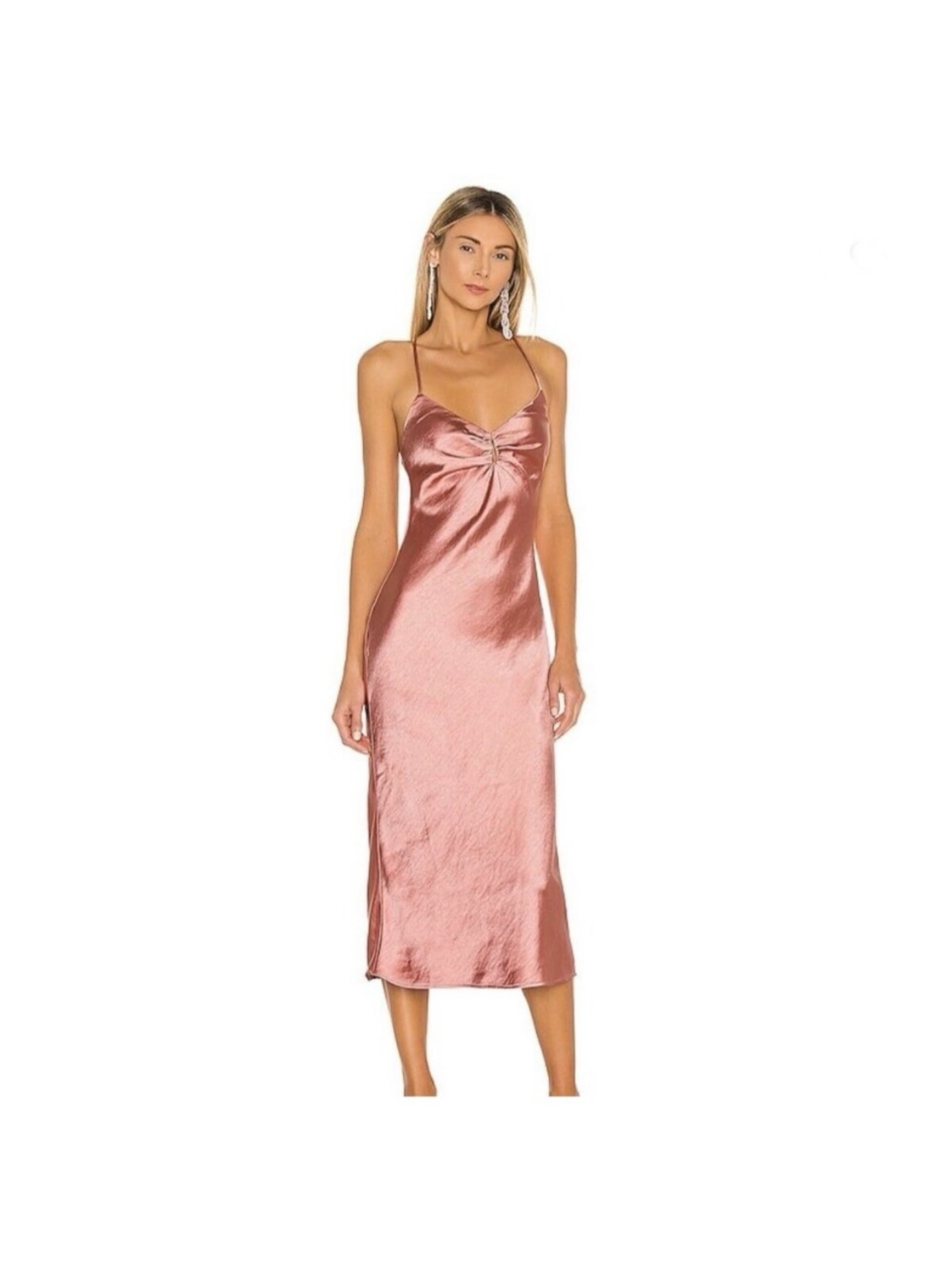 camilla pink satin dress Camilla Embellished Floral Silk Satin Maxi Dress - Pink