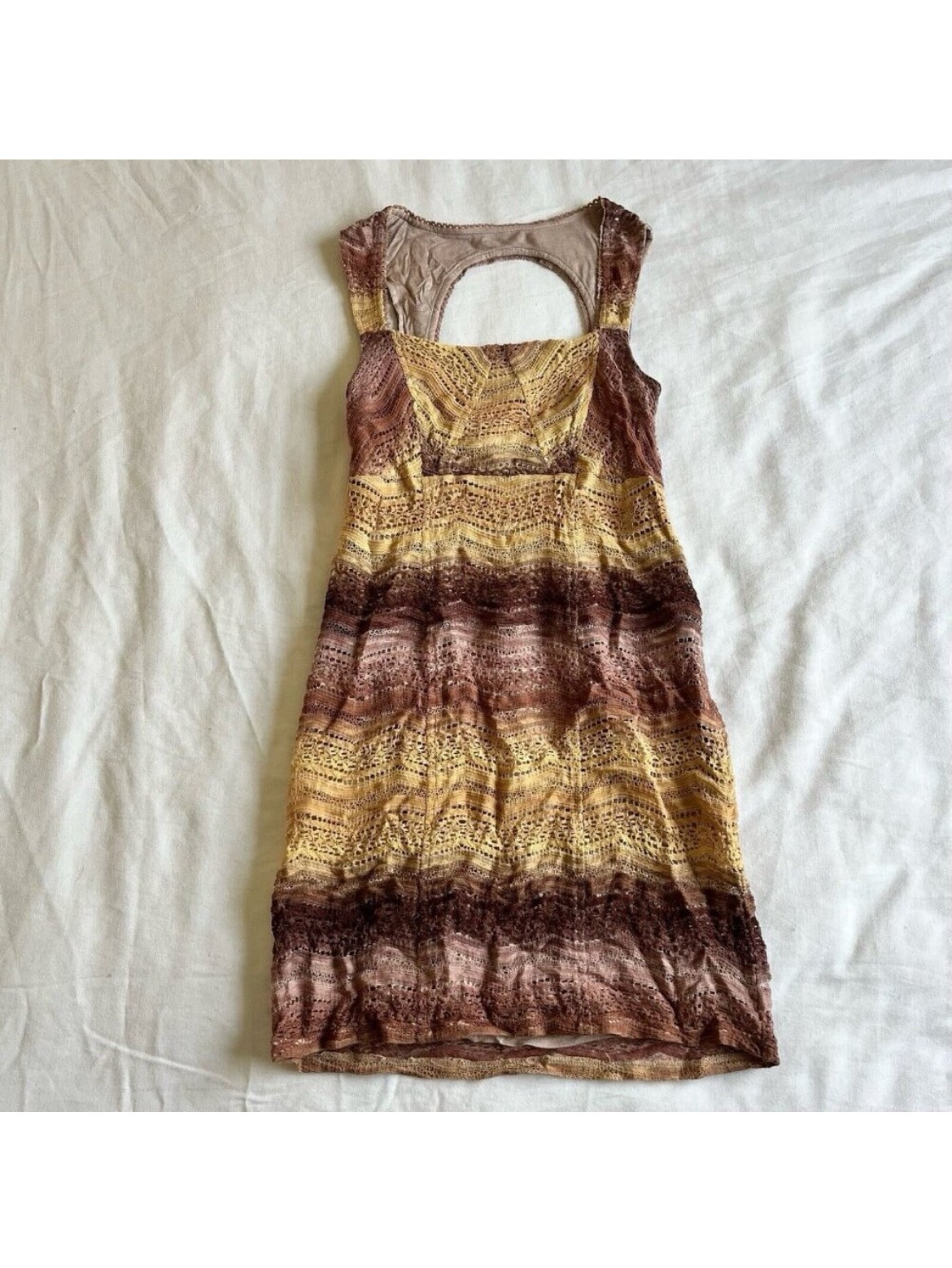 free people striped knit dress Free people Multicolor Striped Knit Mini Dress by Free People