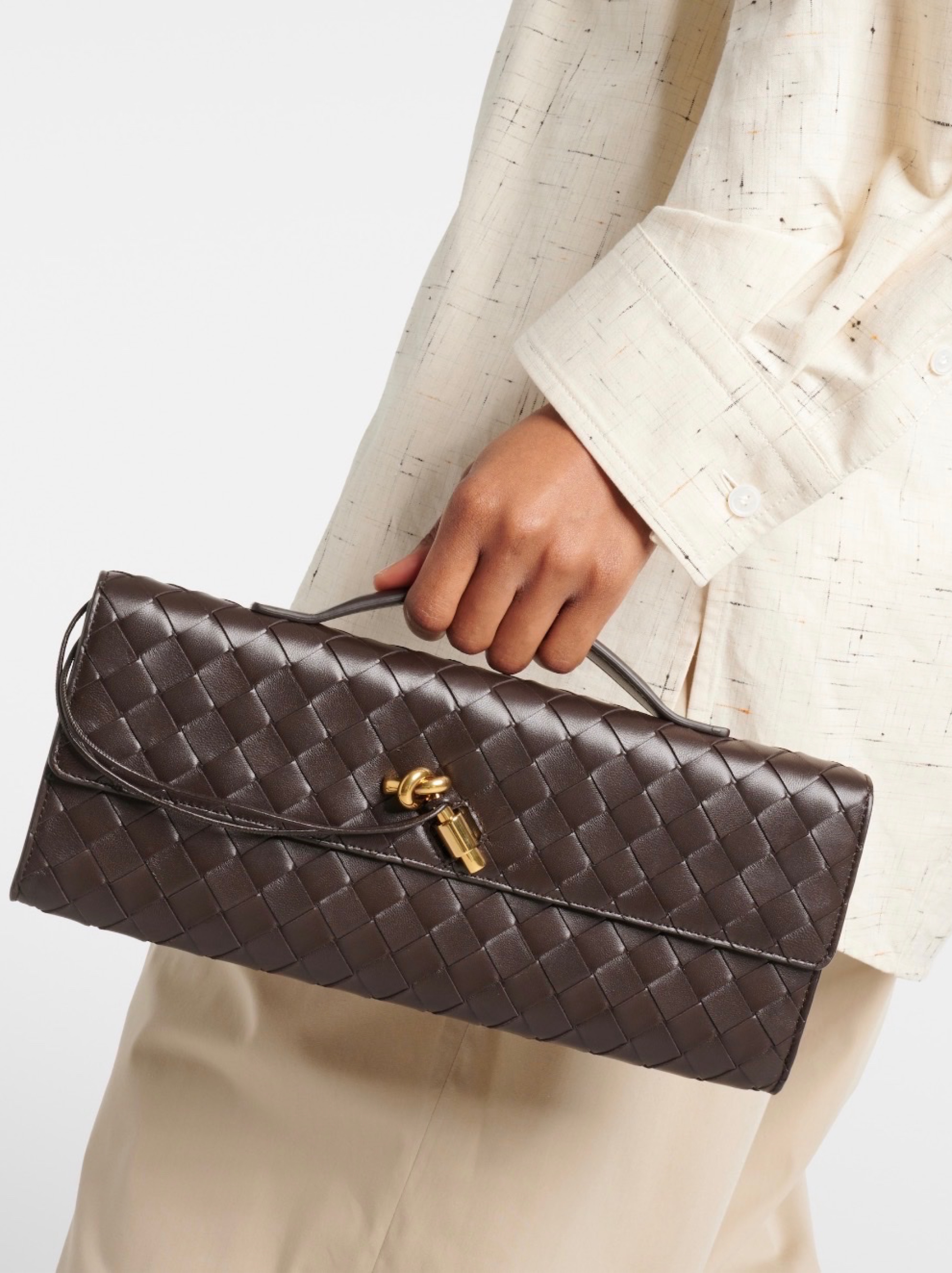 Bottega Veneta Andiamo Clutch