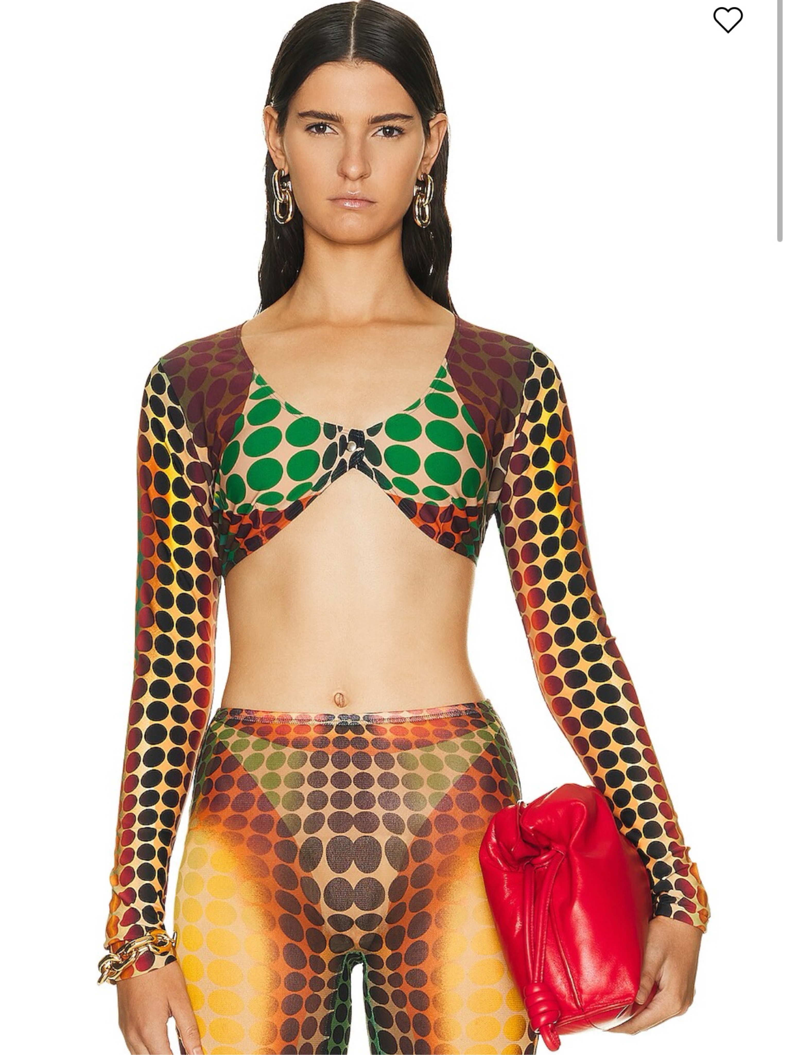 Jean Paul Gaultier Cropped Top