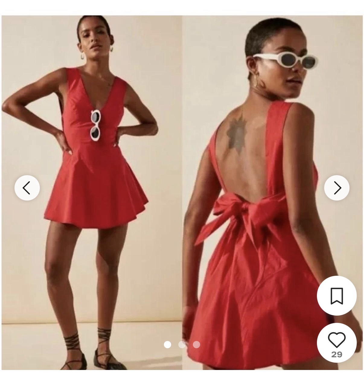 Urban Outfitters Mini Red Dress by Urban Outfitters - Pickle Urban Outfitters Mini Red Dress by Urban Outfitters - Pickle