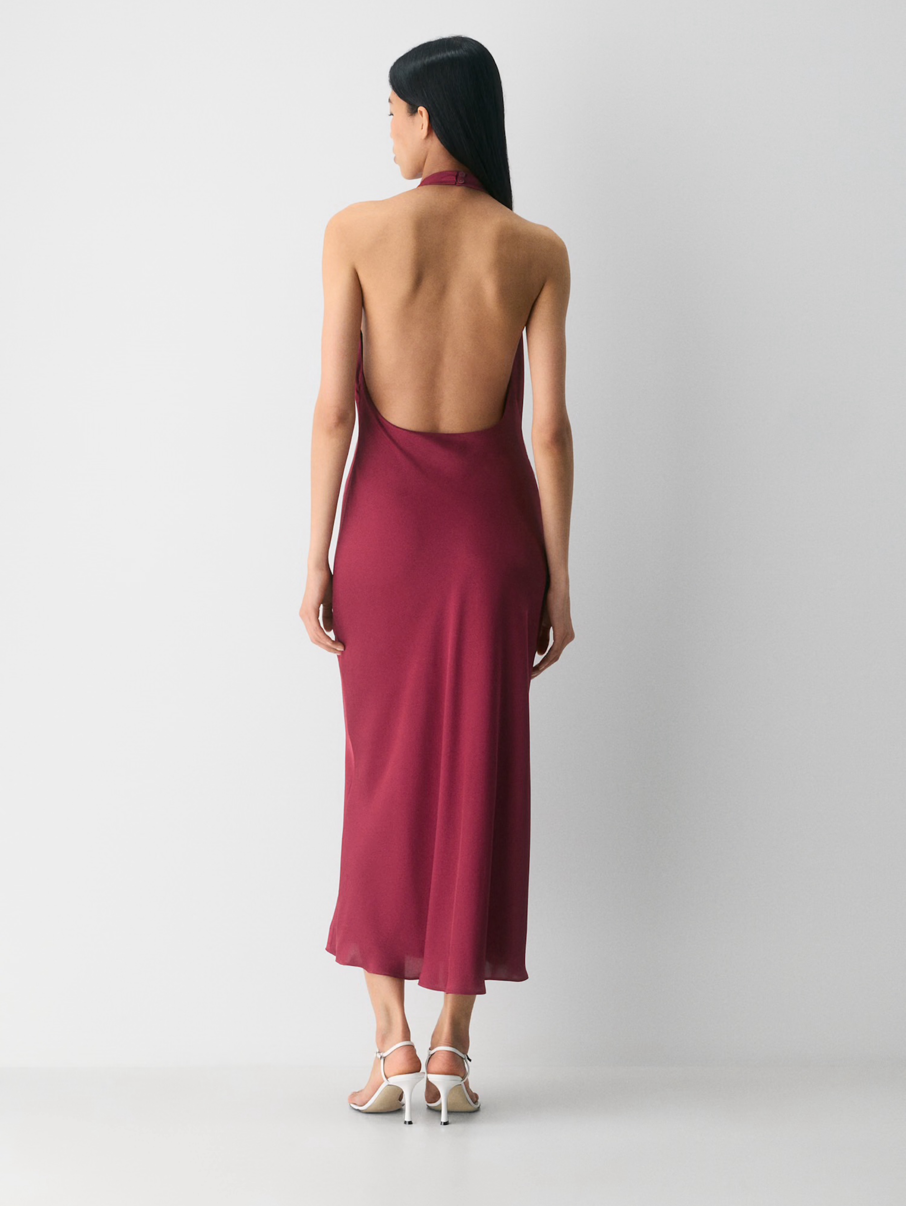 aritzia silk maxi dress Exclusive Satin Dress