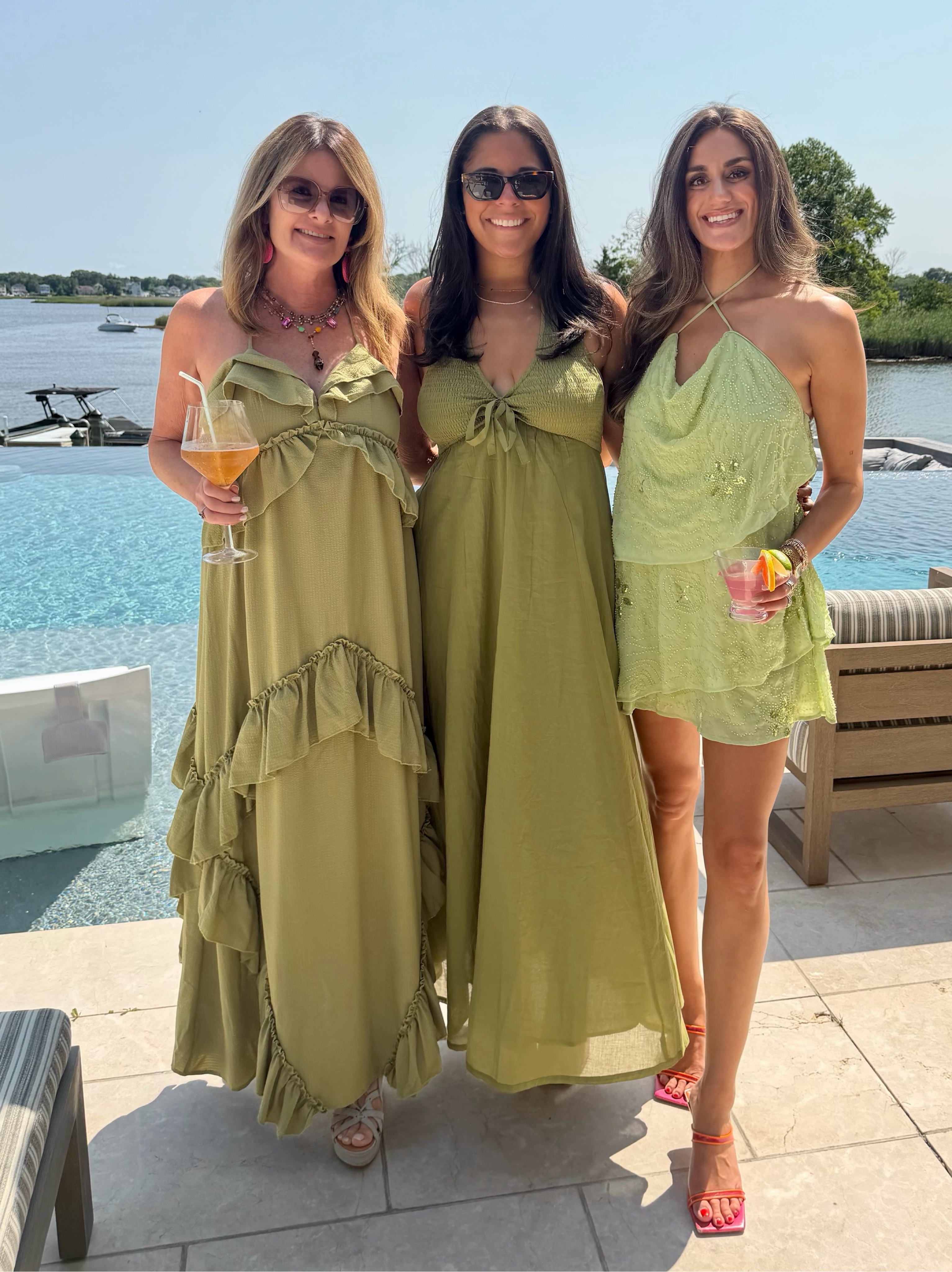 PepperMayo - Mini Green Sequin Dress