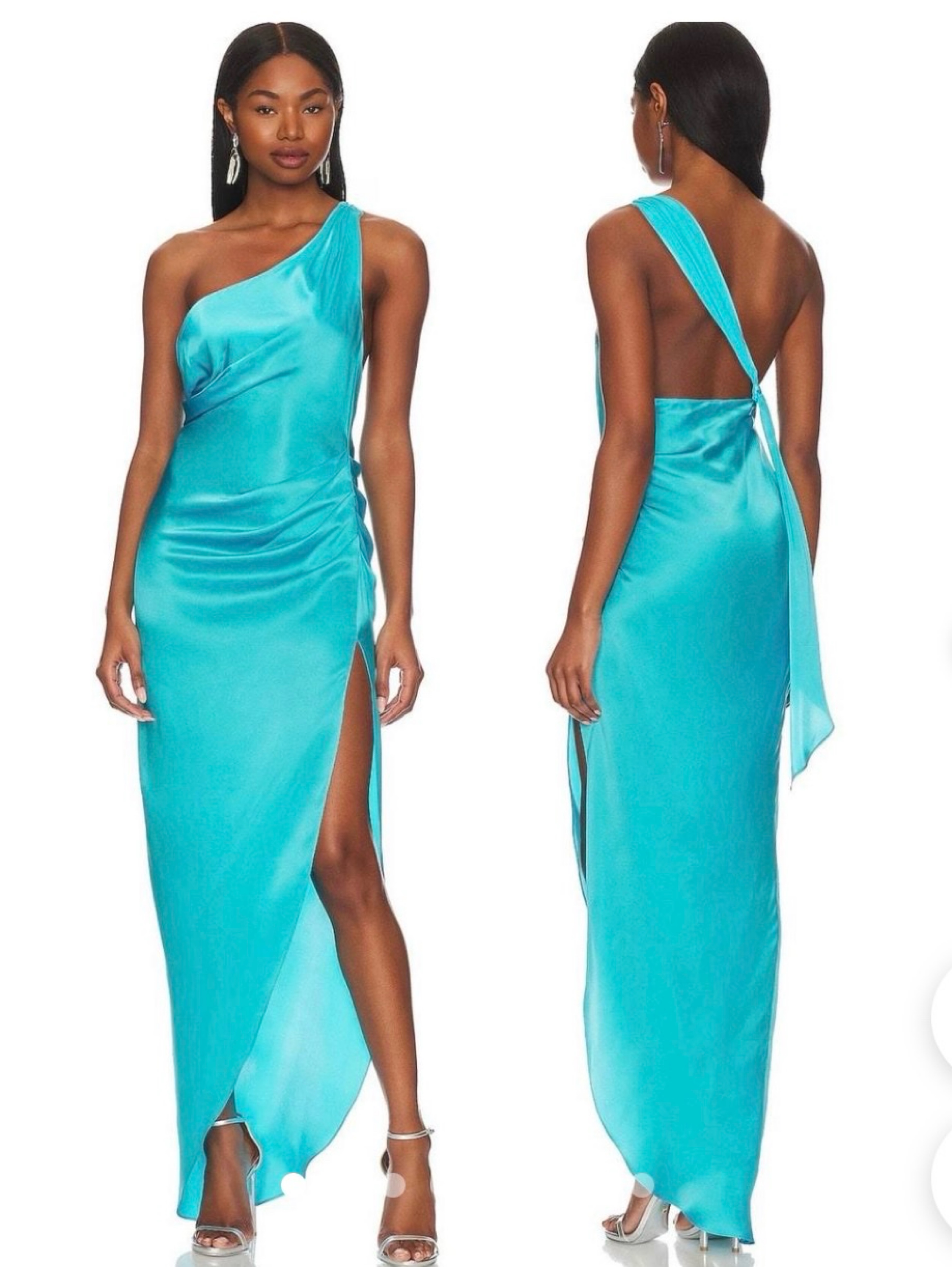 marina one shoulder dress Marina One-shoulder Chiffon Mini Dress