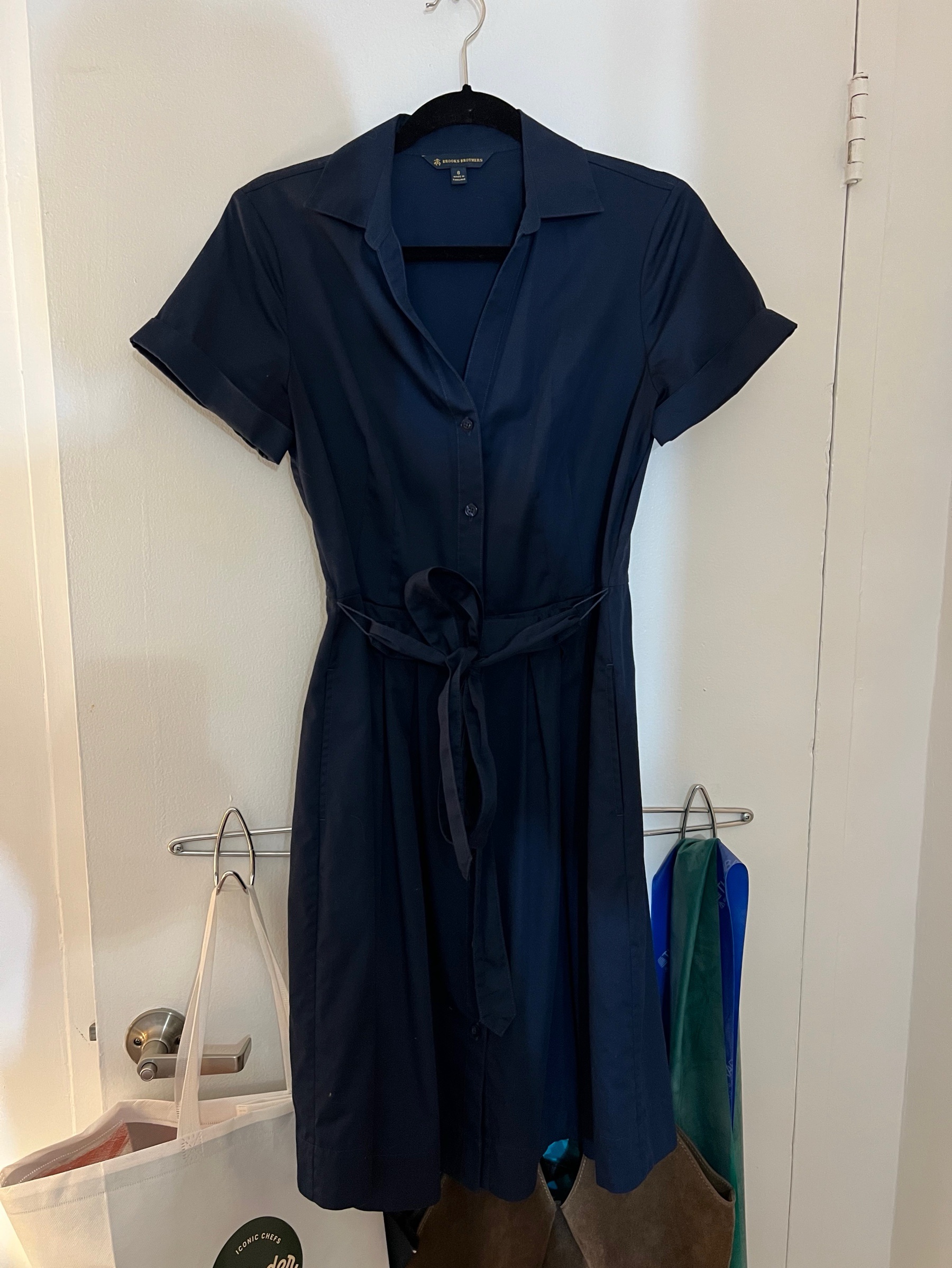 brooks brothers navy dress blues Blue Collared Shirt by Brooks Brothers Nightlife Collection Size:EU 40/US 9 Girls Who Fight Because
