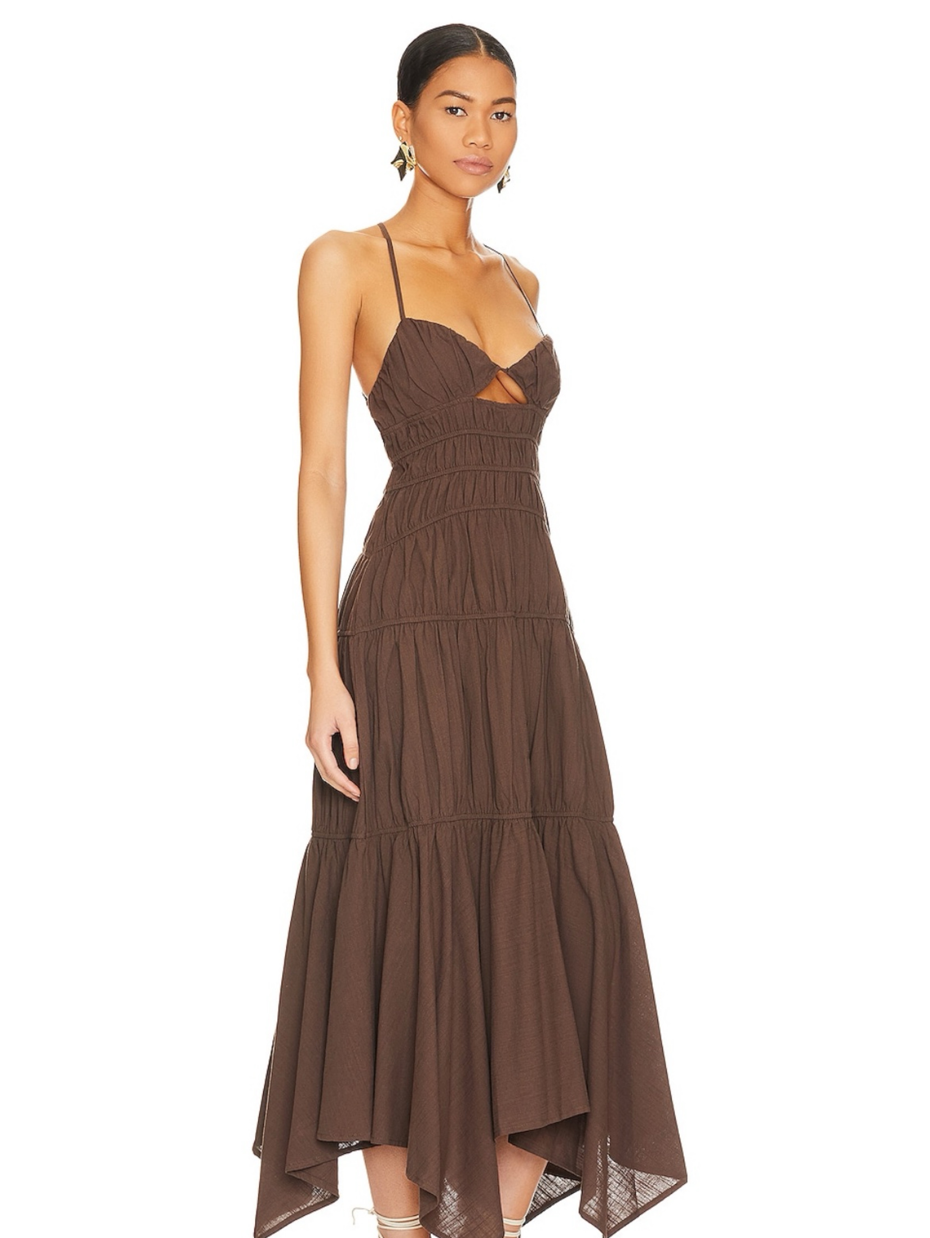 SDNYS Thalia Dress in Chocolate by SDNYS - Pickle