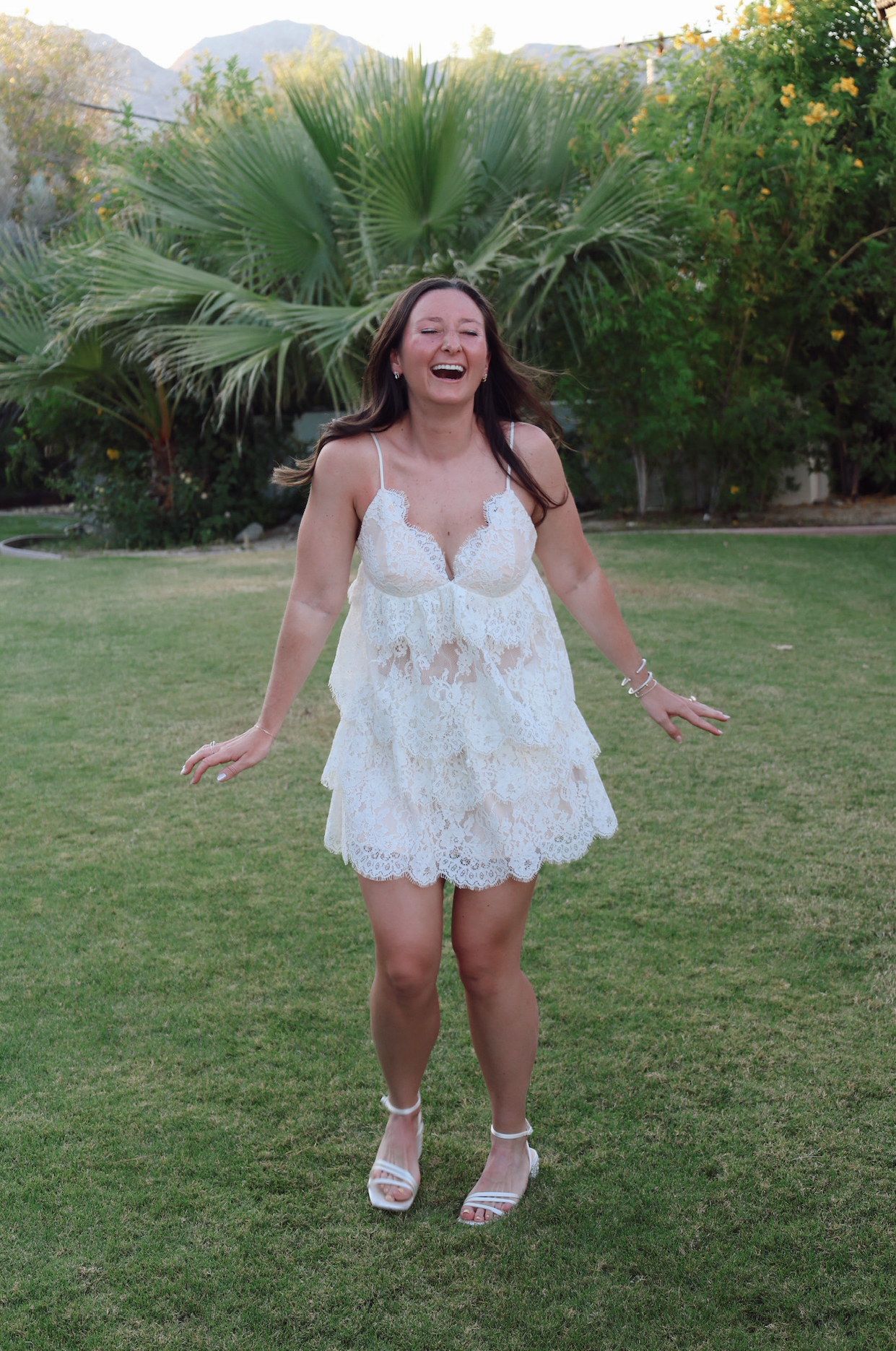 Revolve white Two Piece set