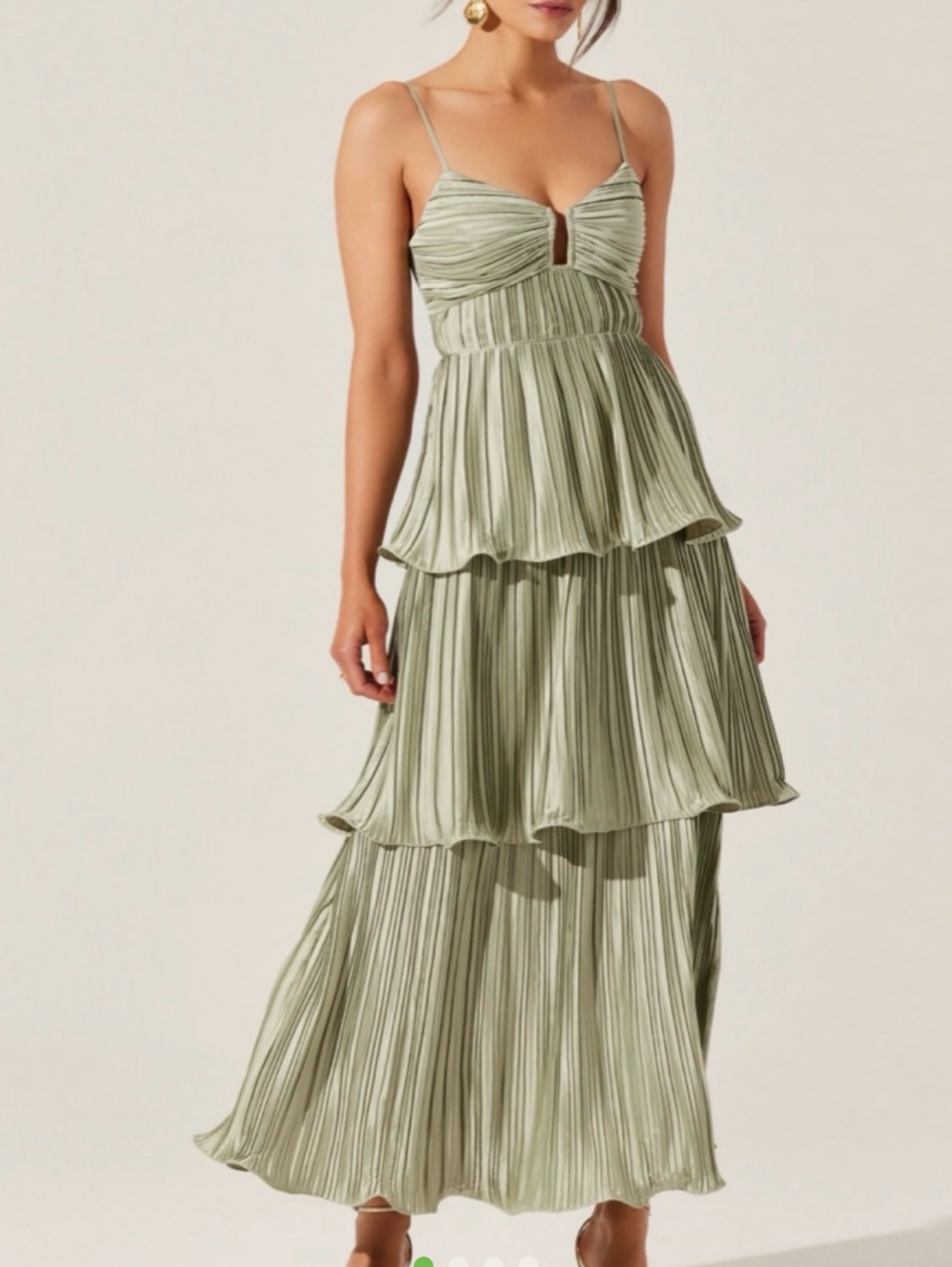 Green ASTR the Label Dress