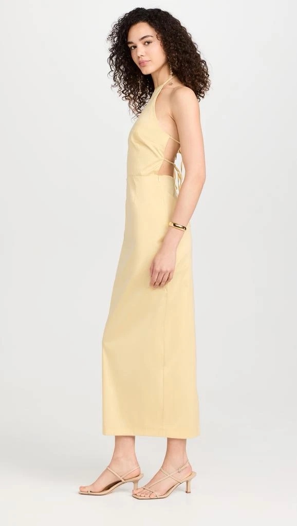 Bernadette Delilah open back midi dress