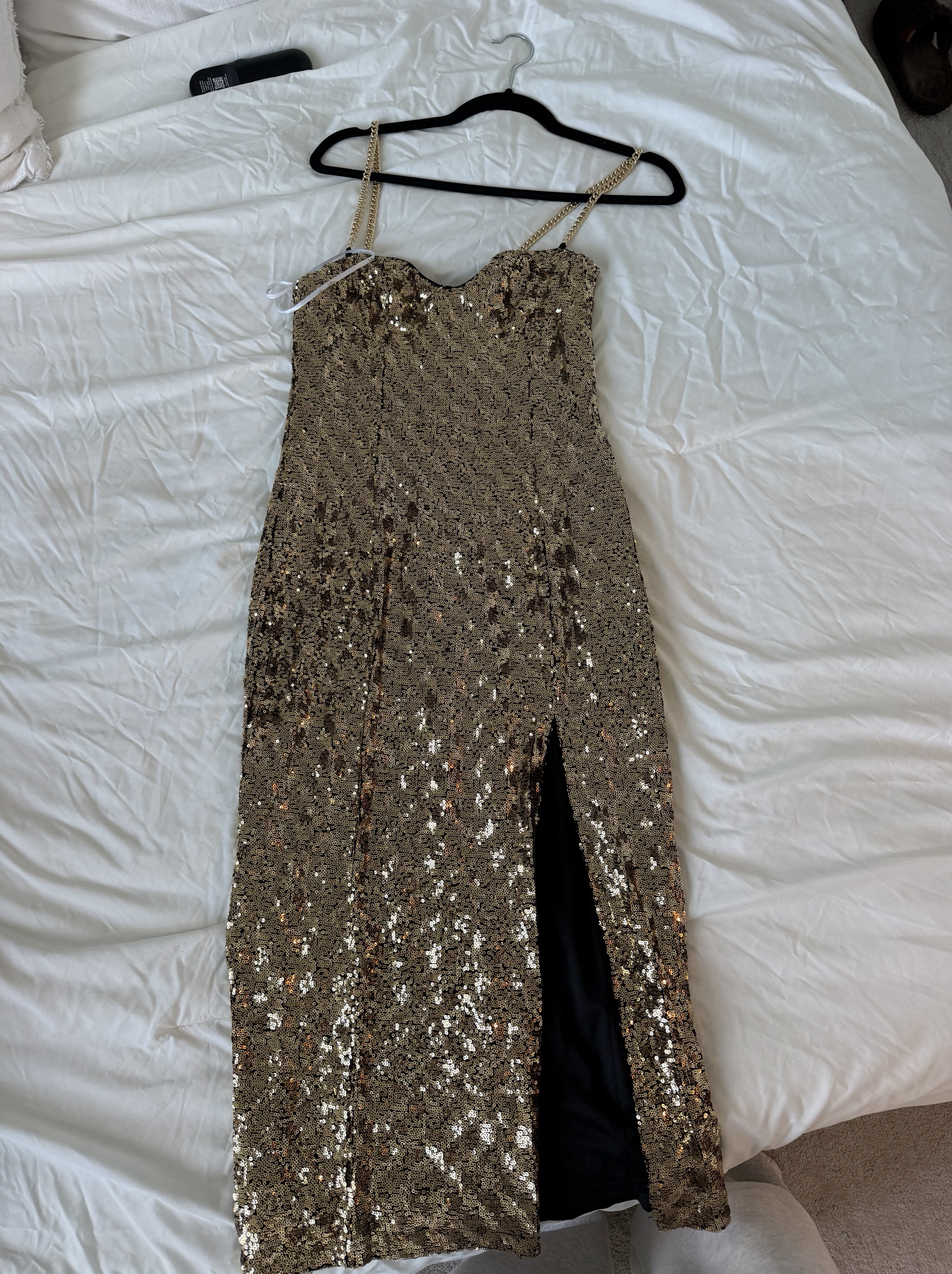 Bottega Veneta Green Sequin Mini Dress by Bottega Veneta