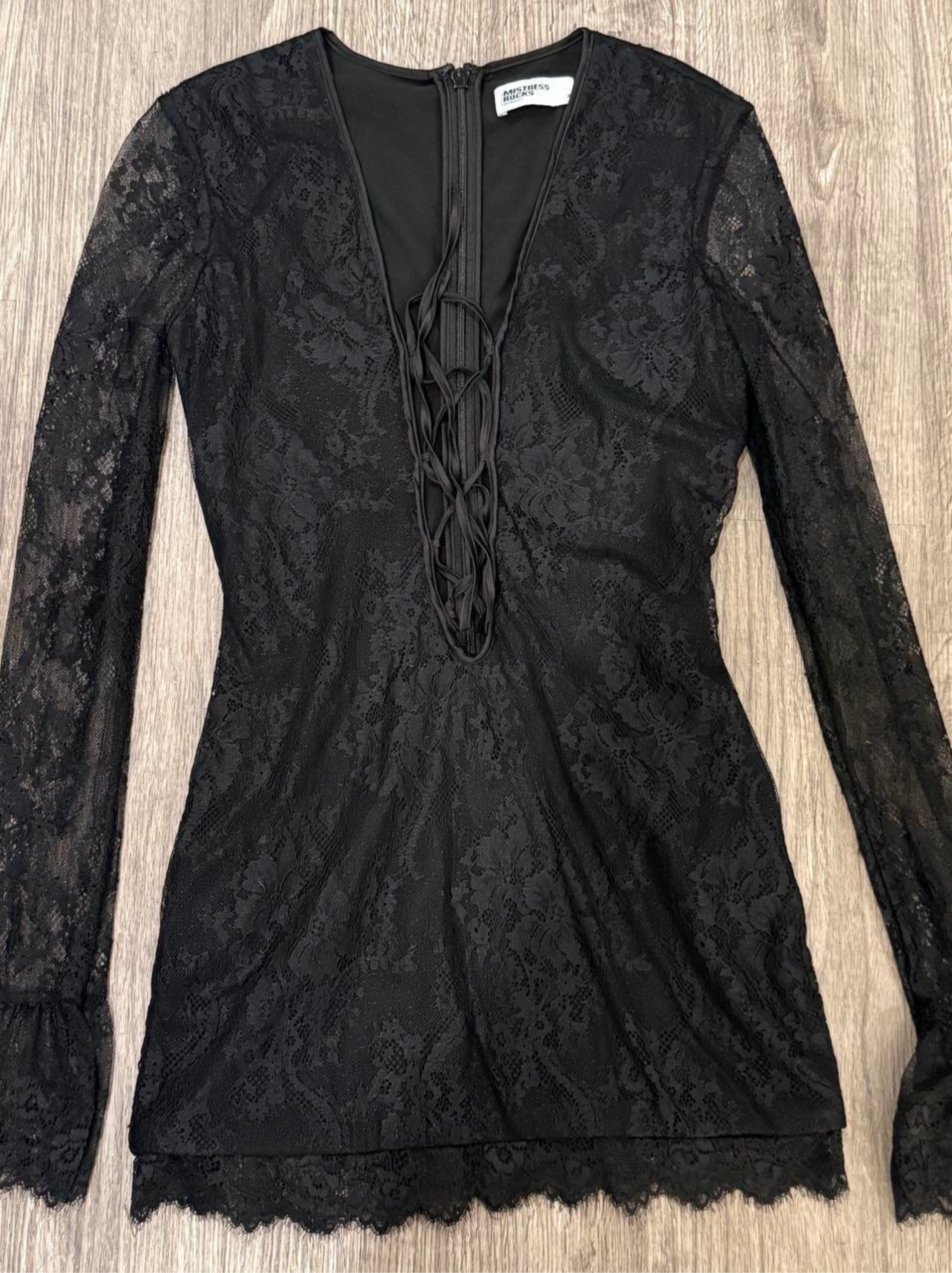mistress rocks shirt dress Back At It' Cotton Corset Shirt Dress