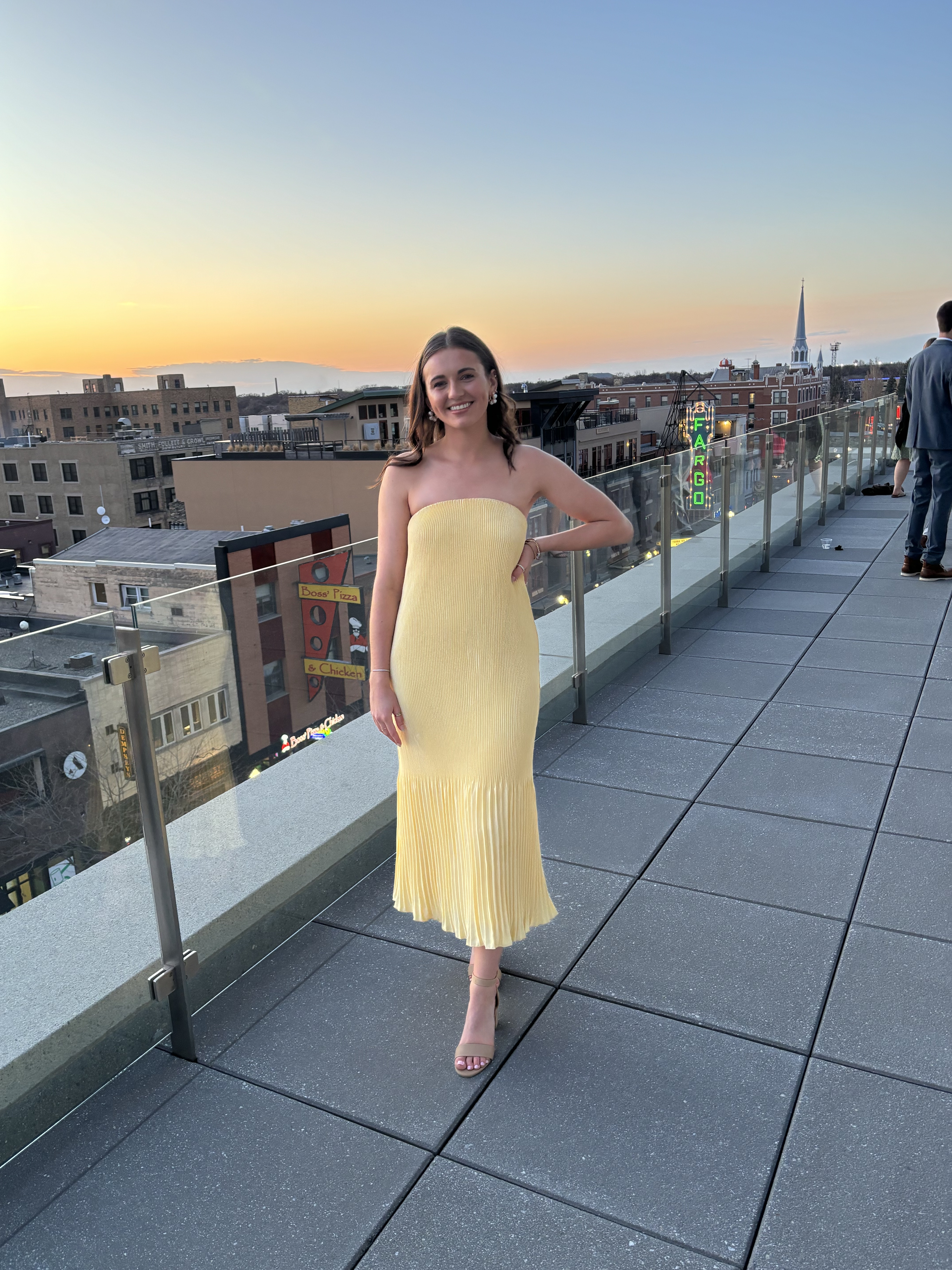 Abercrombie Midi Dress by Abercrombie and Fitch - Pickle