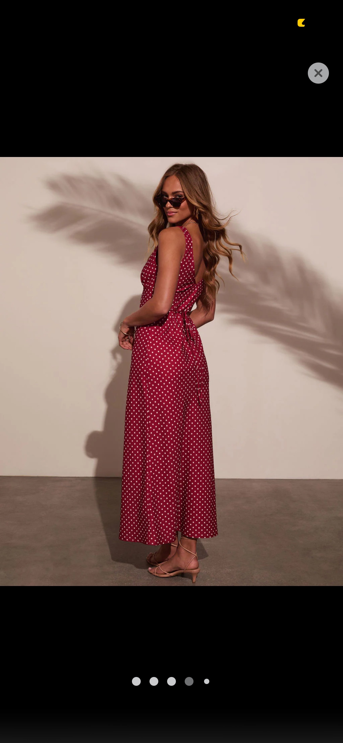Vici red polka dot dress by VICI - Pickle