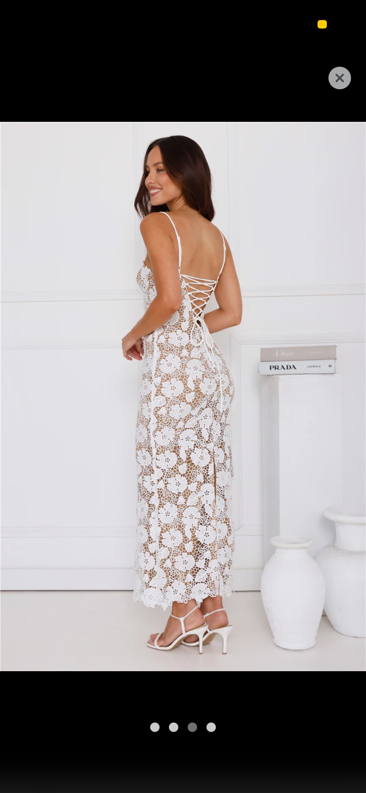Hello Molly Lace Maxi Dress by Hello Molly - Pickle Hello Molly Lace Maxi Dress by Hello Molly - Pickle
