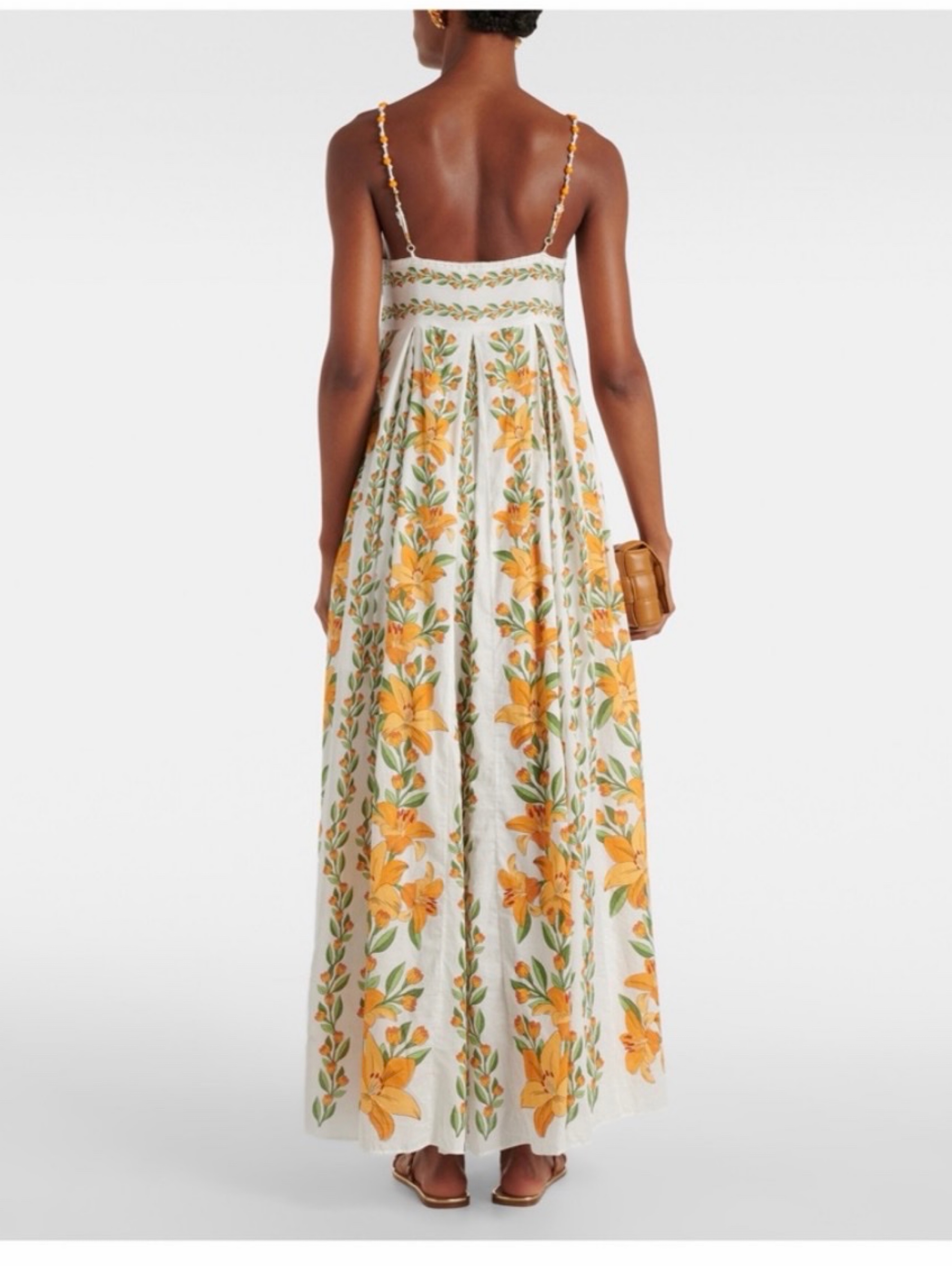 cotton maxi dress farm rio White Summer Garden Maxi Dress  FARM Rio