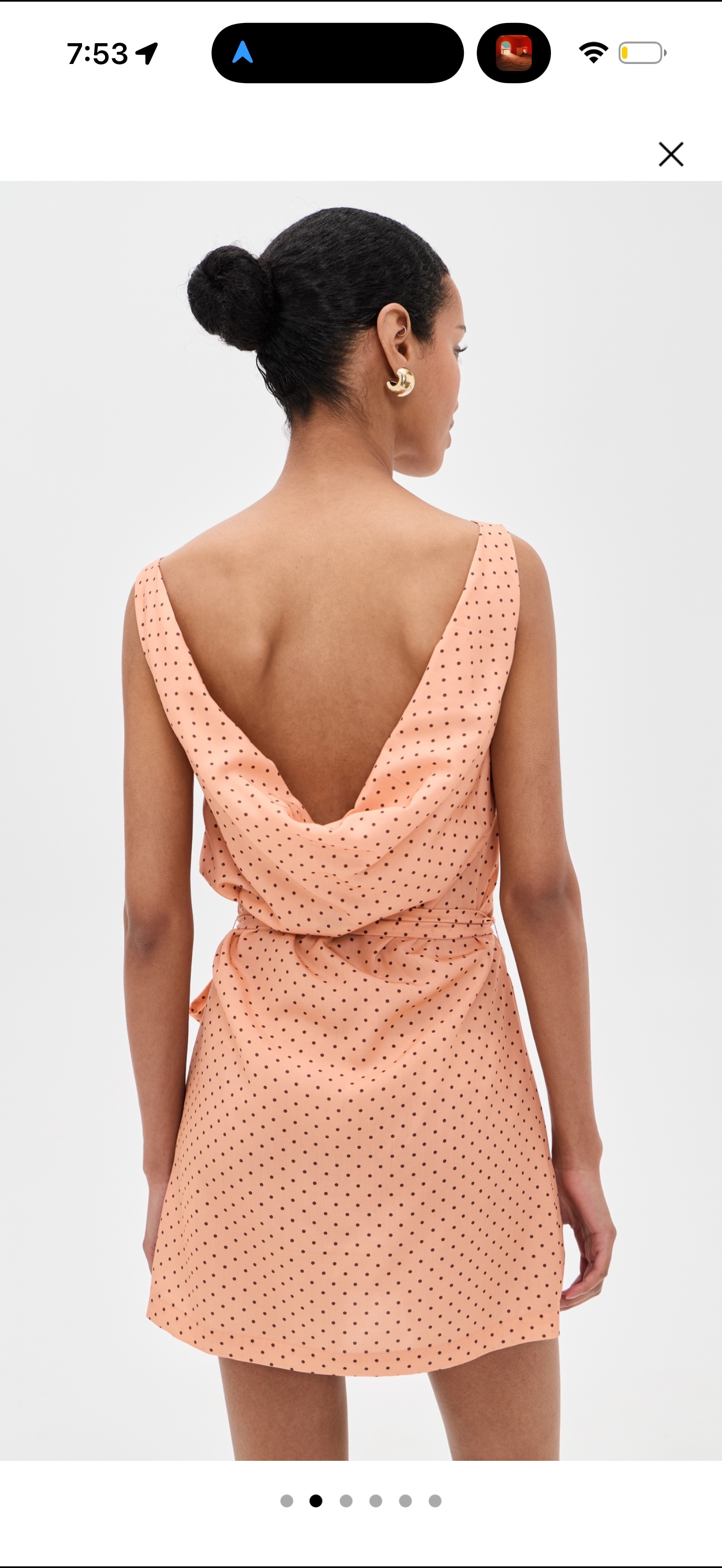 posse backless dress Posse Exclusive Ellie Linen Maxi Dress in Red