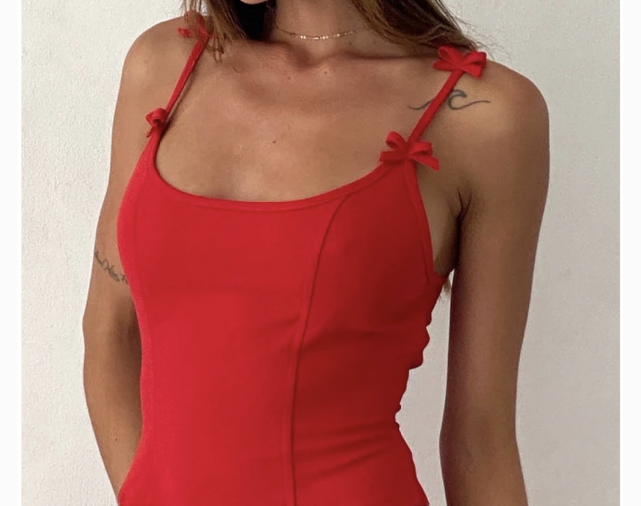 red summer dress women Korea Avenue main image 0