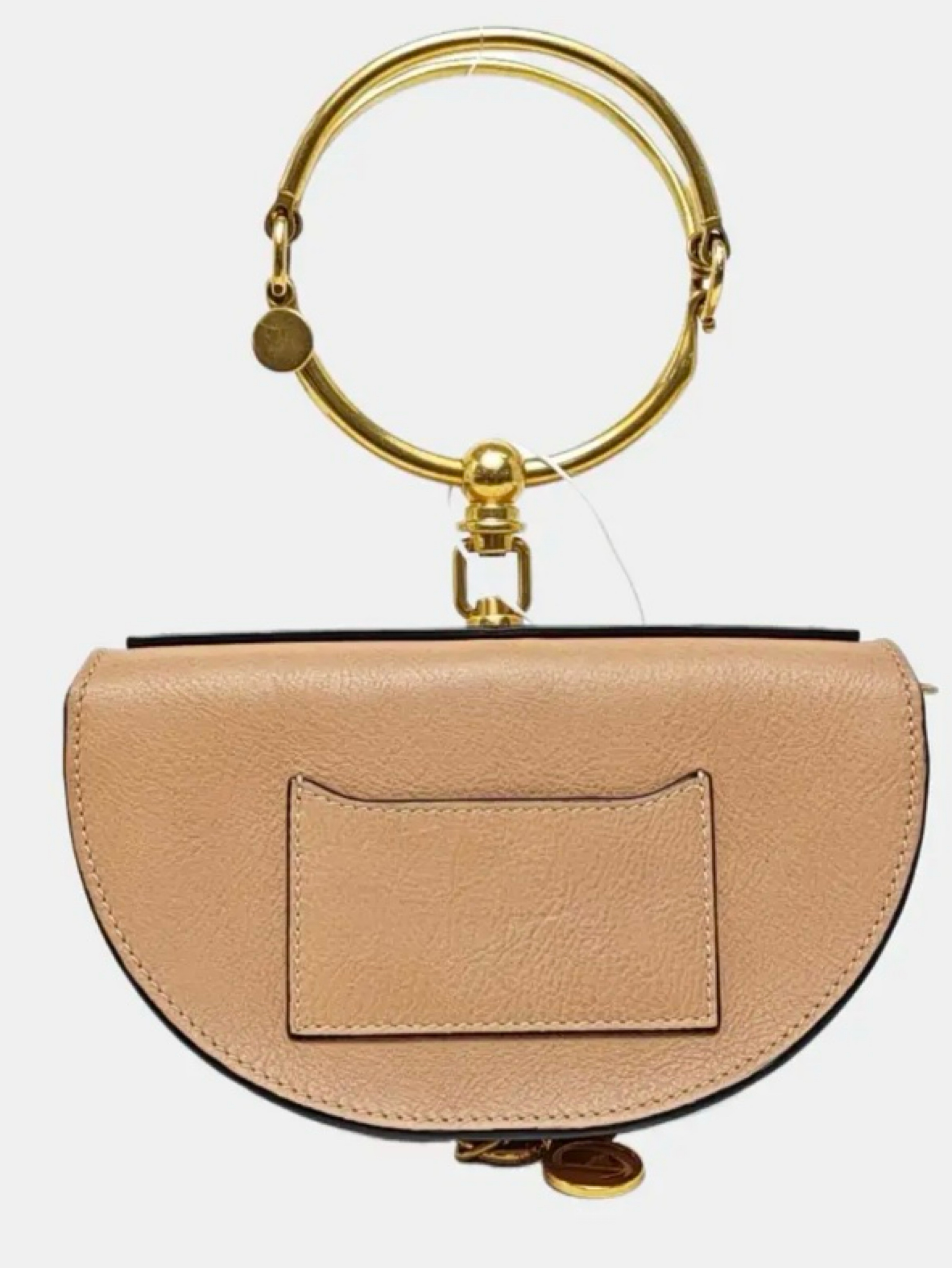 【Chloe 】ゴールドレザー ハンドバッグ Chloé Nile Bracelet Bag Rose Gold by Chloe - Pickle
