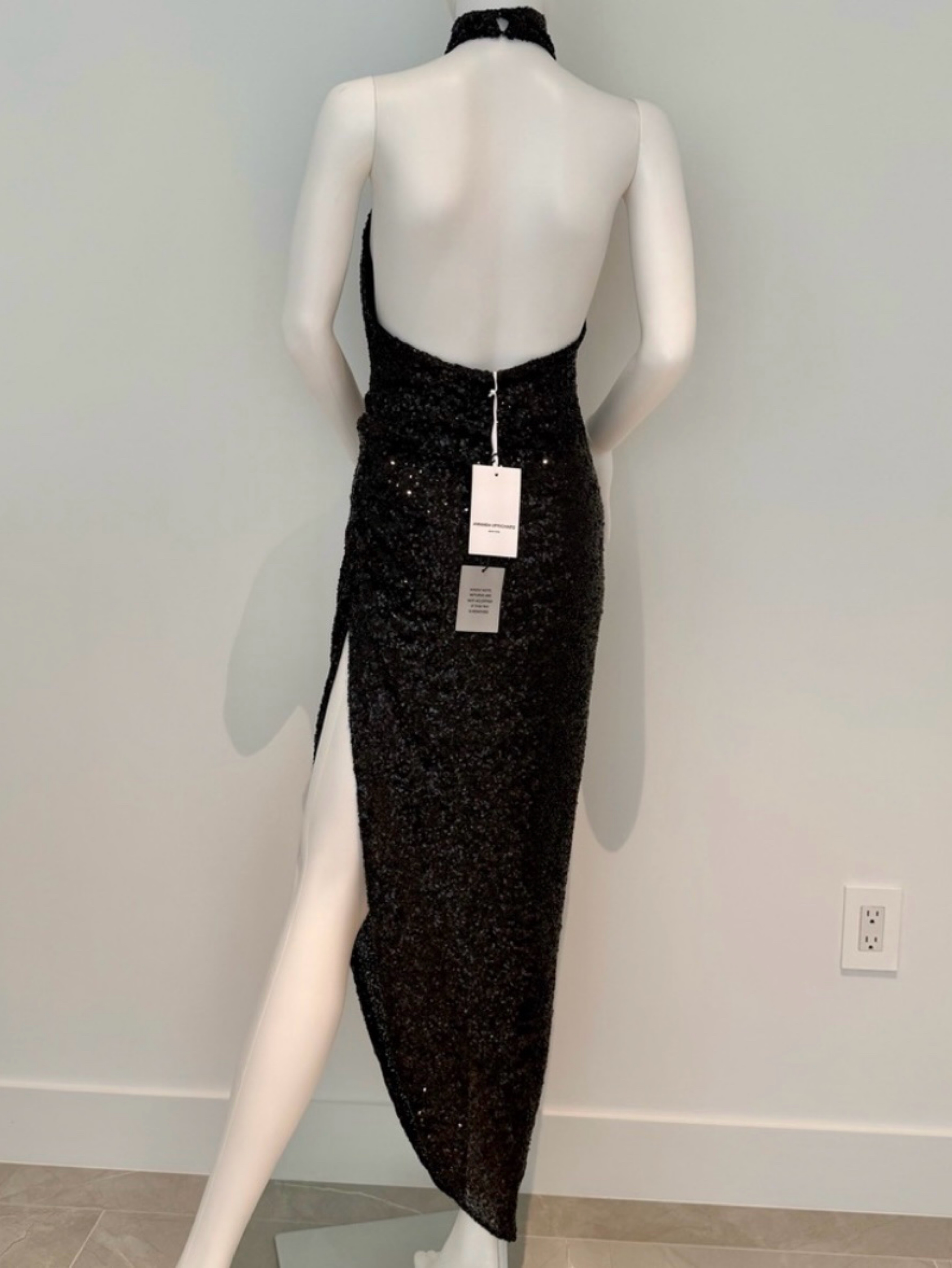 amanda uprichard samba dress black Amanda Uprichard Samba Dress In Aurora