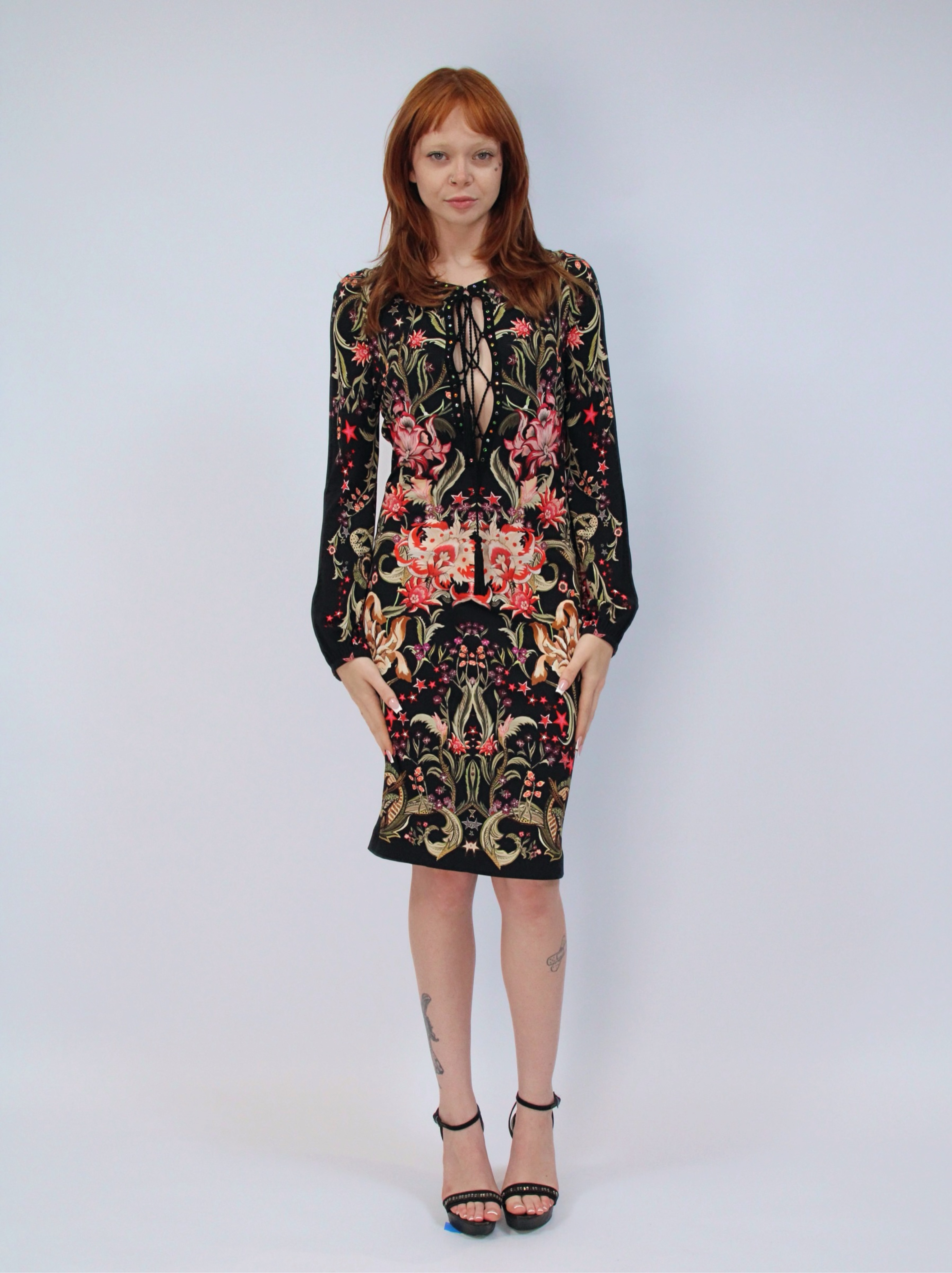 Roberto Cavalli Galaxy Garden Dress