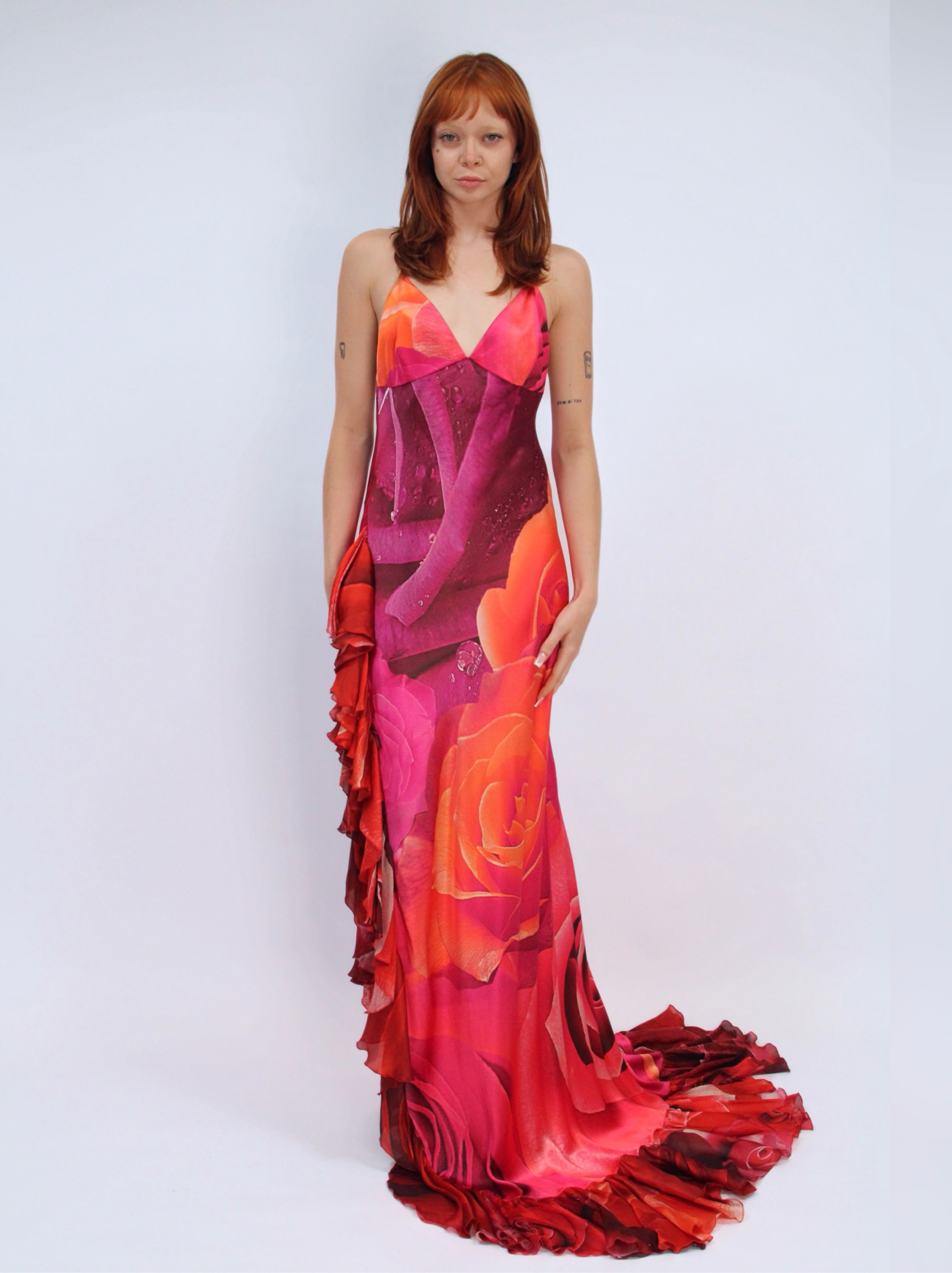 Roberto Cavalli S/S 2025 Silk Gown