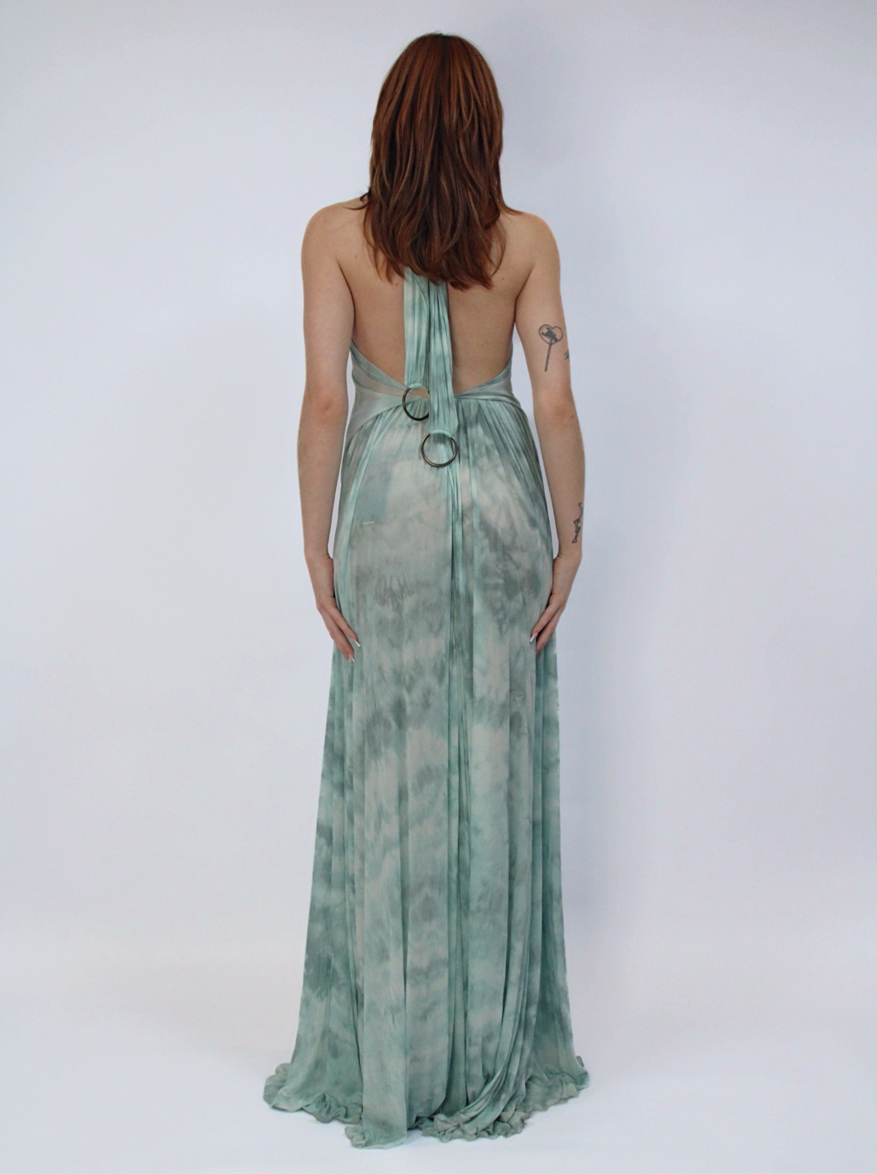 Roberto Cavalli Halter Maxi Dress * S/S 2003 * Vintage